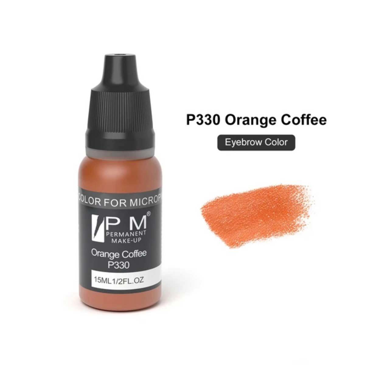 Permanent Makeup Turuncu Kahverengi Kalıcı Makyaj Pigmenti PM 330 Orange Coffee - PM-330-ORANGE-COFFEE