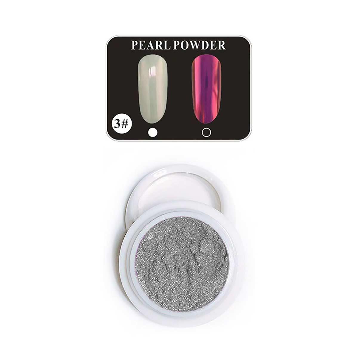 Tırnak Glitter İnci Tozu Manikür Tırnak Tozu No 3 Aplikatörlü - ADANİL-İNCİ-TOZU-NO-3