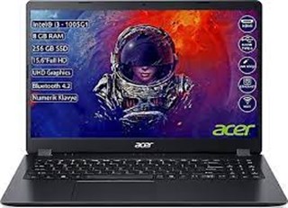 Acer Aspire 3 A315-56-327T NX.HS5EY.006 I3-1005G1 8 Gb 256 Gb Ssd Uhd Graphics 15.6'' Full Hd Notebook