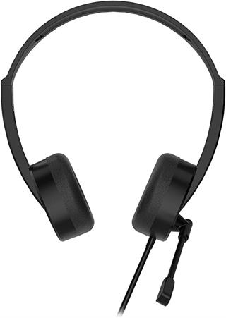 Lenovo Lecoo HT106 3.5mm Jacklı Mikrofonlu Kulak Üstü Kulaklık Siyah
