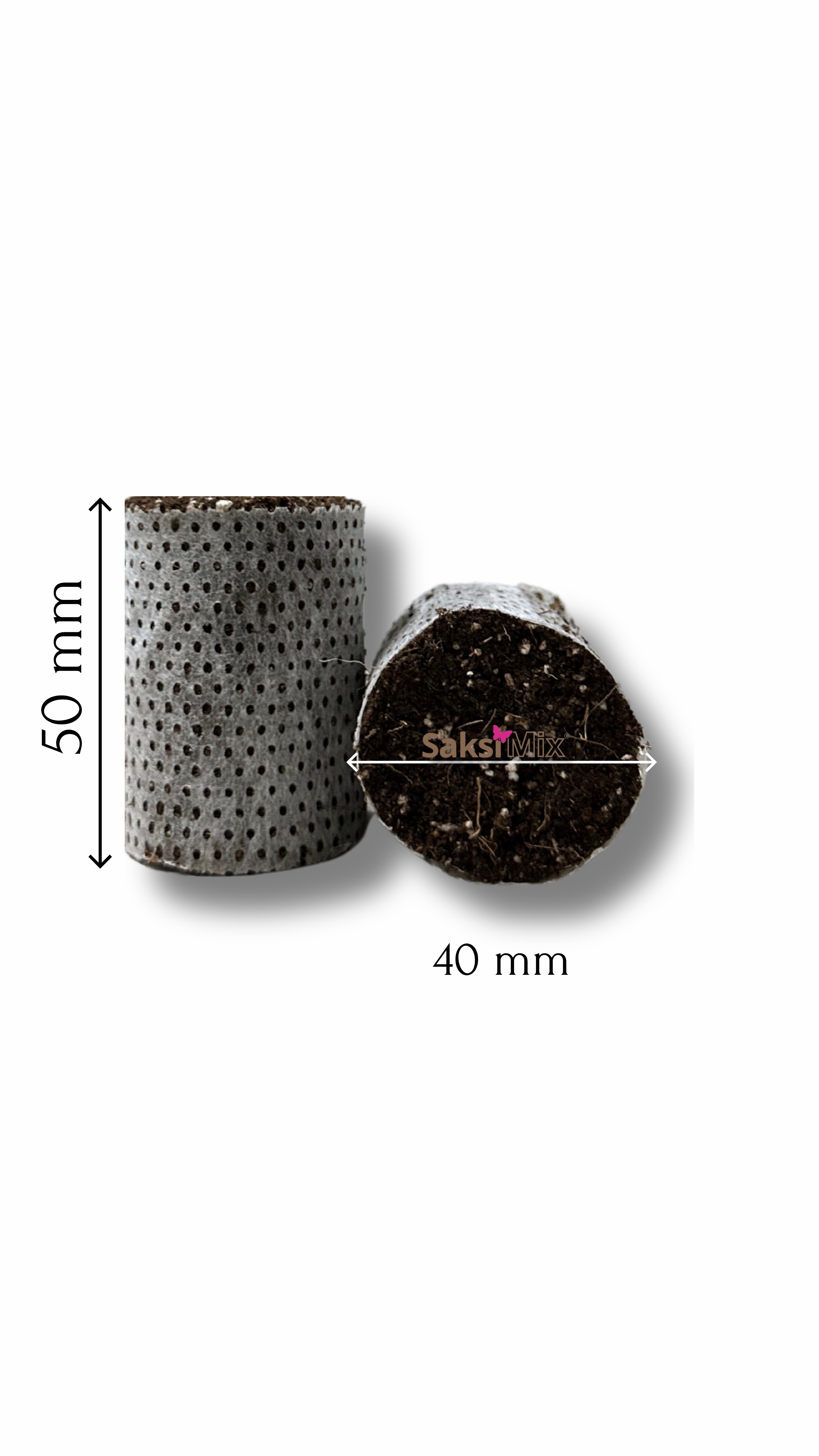 40*50 Mm 60 Gözlü 9 Adet Viyol Agripot-çimlendirme-köklendirme-paper Pot-torf-hazır Toprak