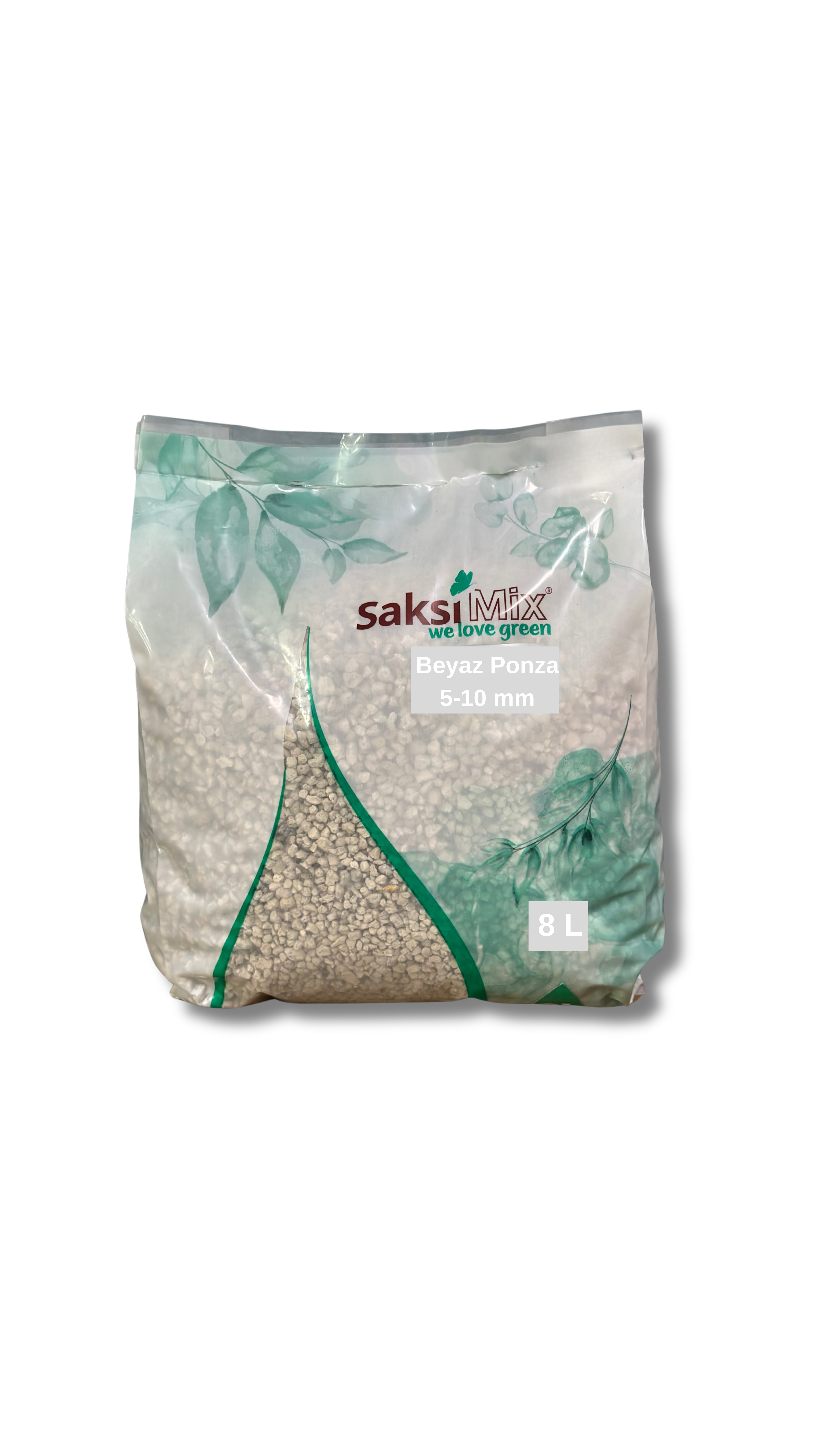 8 L Volkanik Mineral Taşı Beyaz Ponza