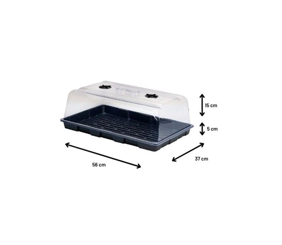 SAKSI MİX 10 Lt Propagator Mini Sera-esnek (SET) S80-mikro Filiz-fide Fanusu-mini Sera-hobi-bitki
