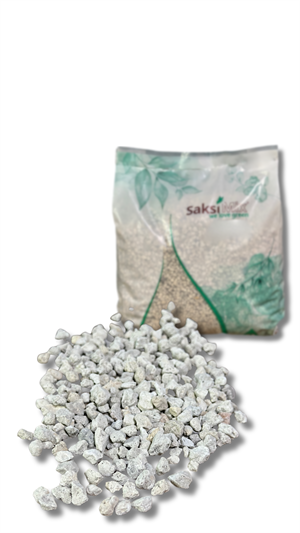 8 L Volkanik Mineral Taşı Beyaz Ponza