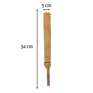 CCoco Pole 34x5 cm Doğal Hindistan Cevizi Direği