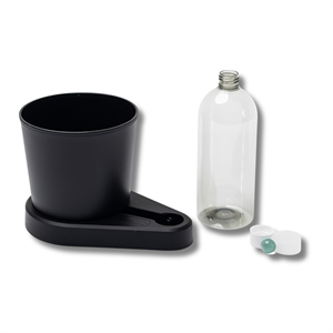 Herbal Hero Saksı Siyah Akıllı Saksı