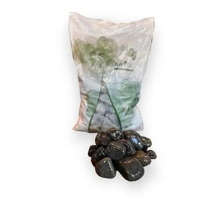 20 kg Large (4-6 cm) Siyah Bazalt Doğal Taş