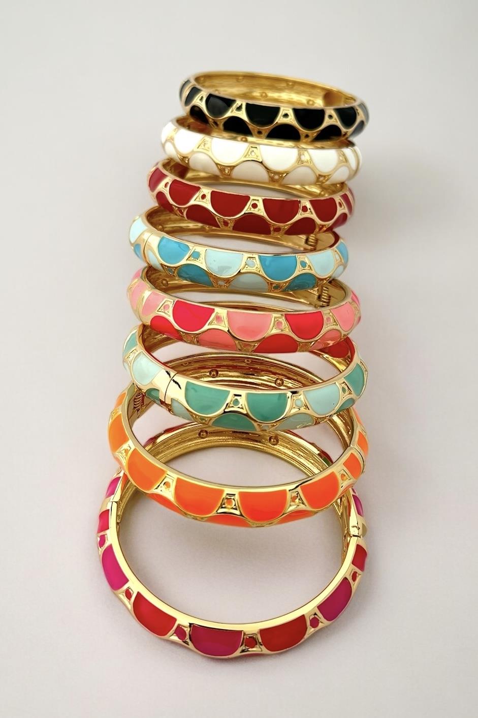 Aura Renkli Kelepçe Bileklik