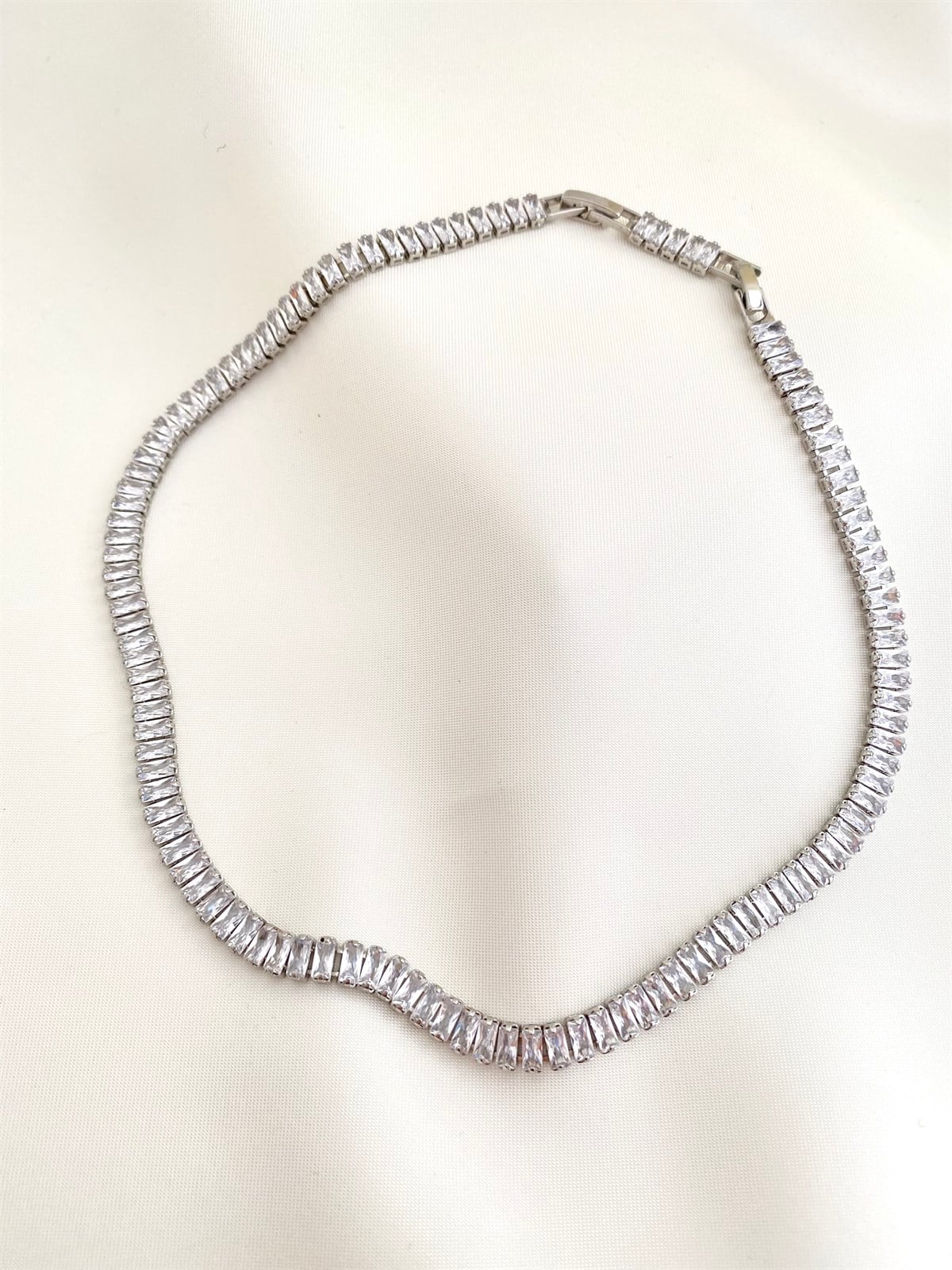 Baget Su Yolu Kolye Silver | 5 mm