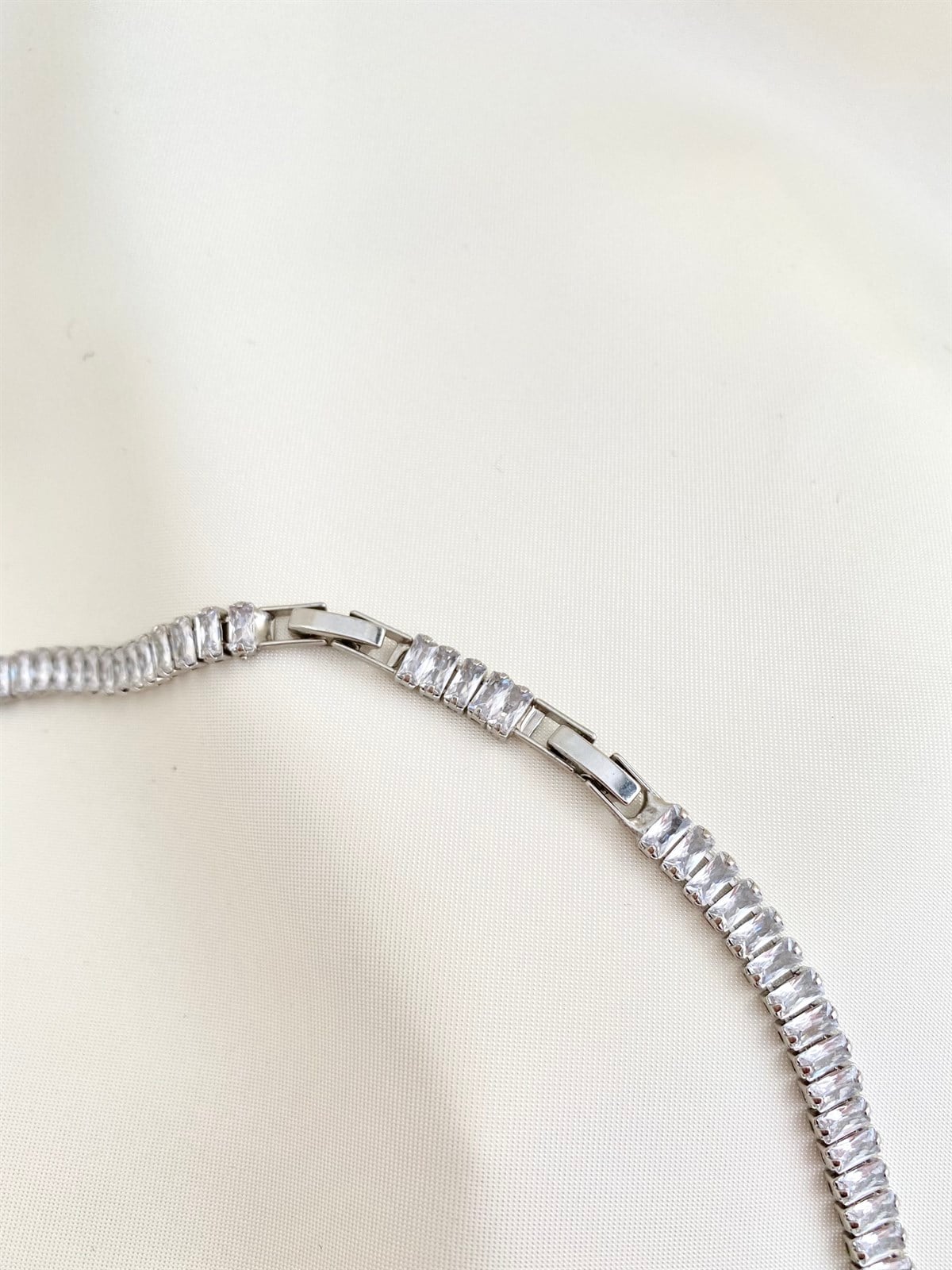 Baget Su Yolu Kolye Silver | 5 mm
