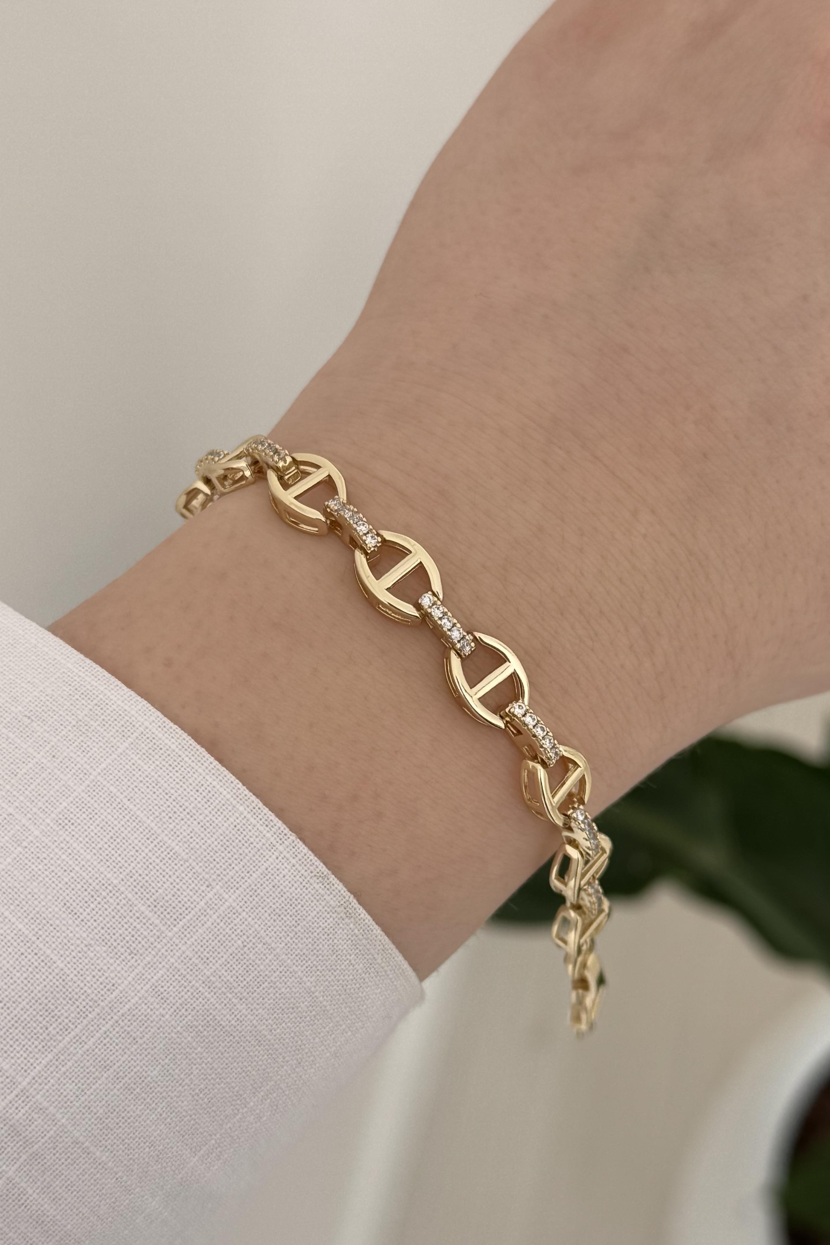 Bar Pave Halka Bileklik