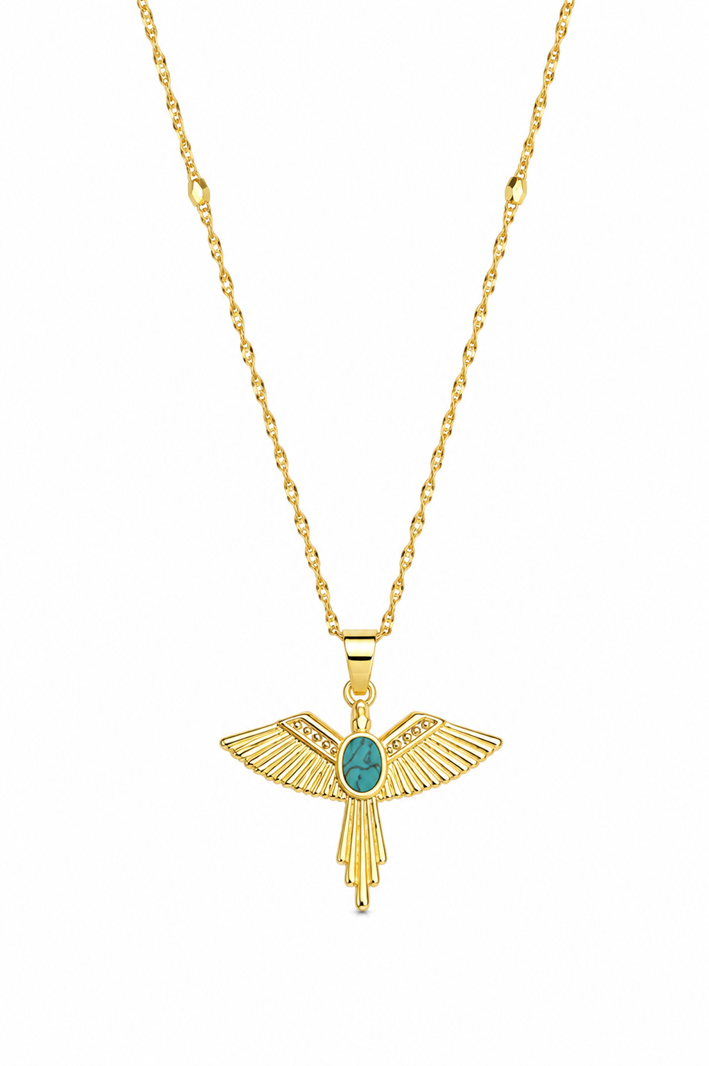 Blue Fly Kolye