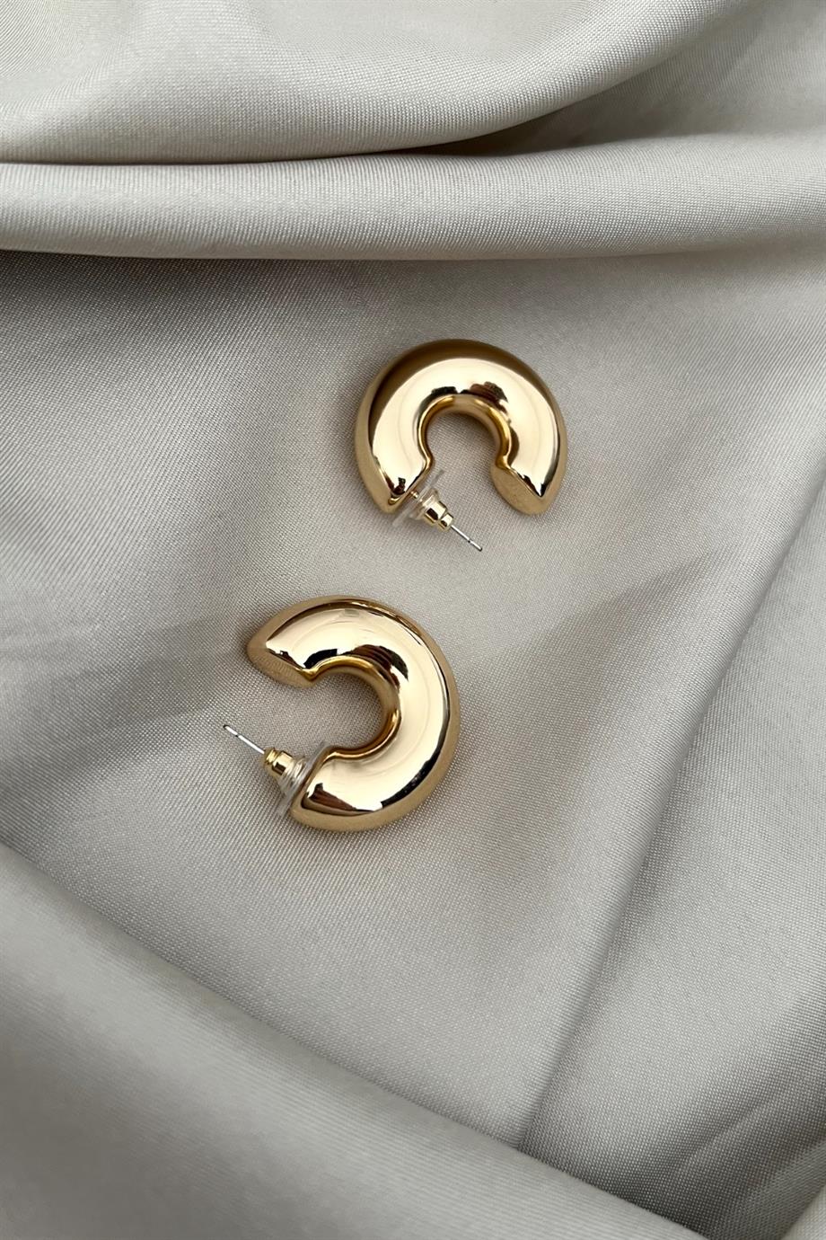 Bubble Gold Küpe