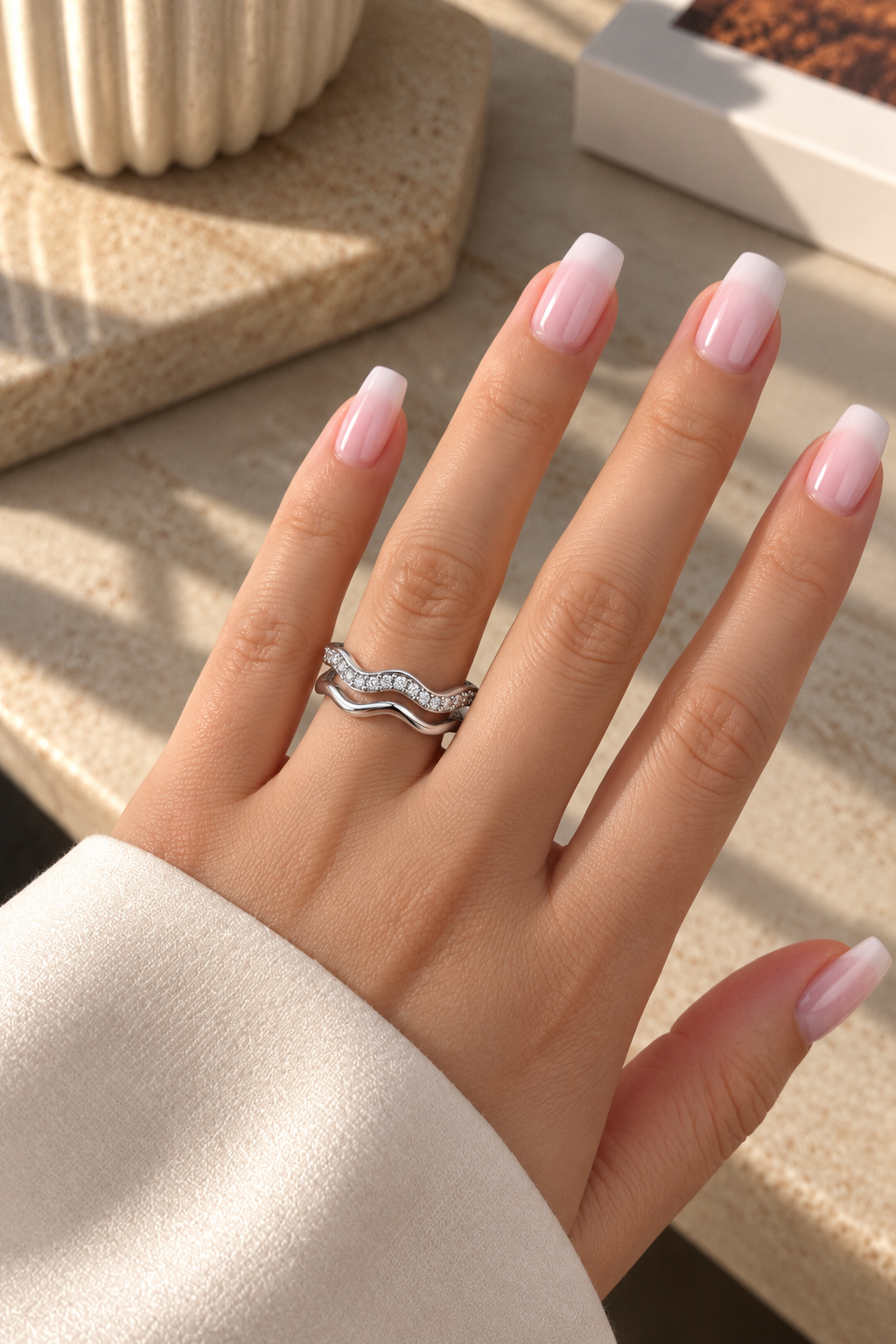 Clash Silver Yüzük