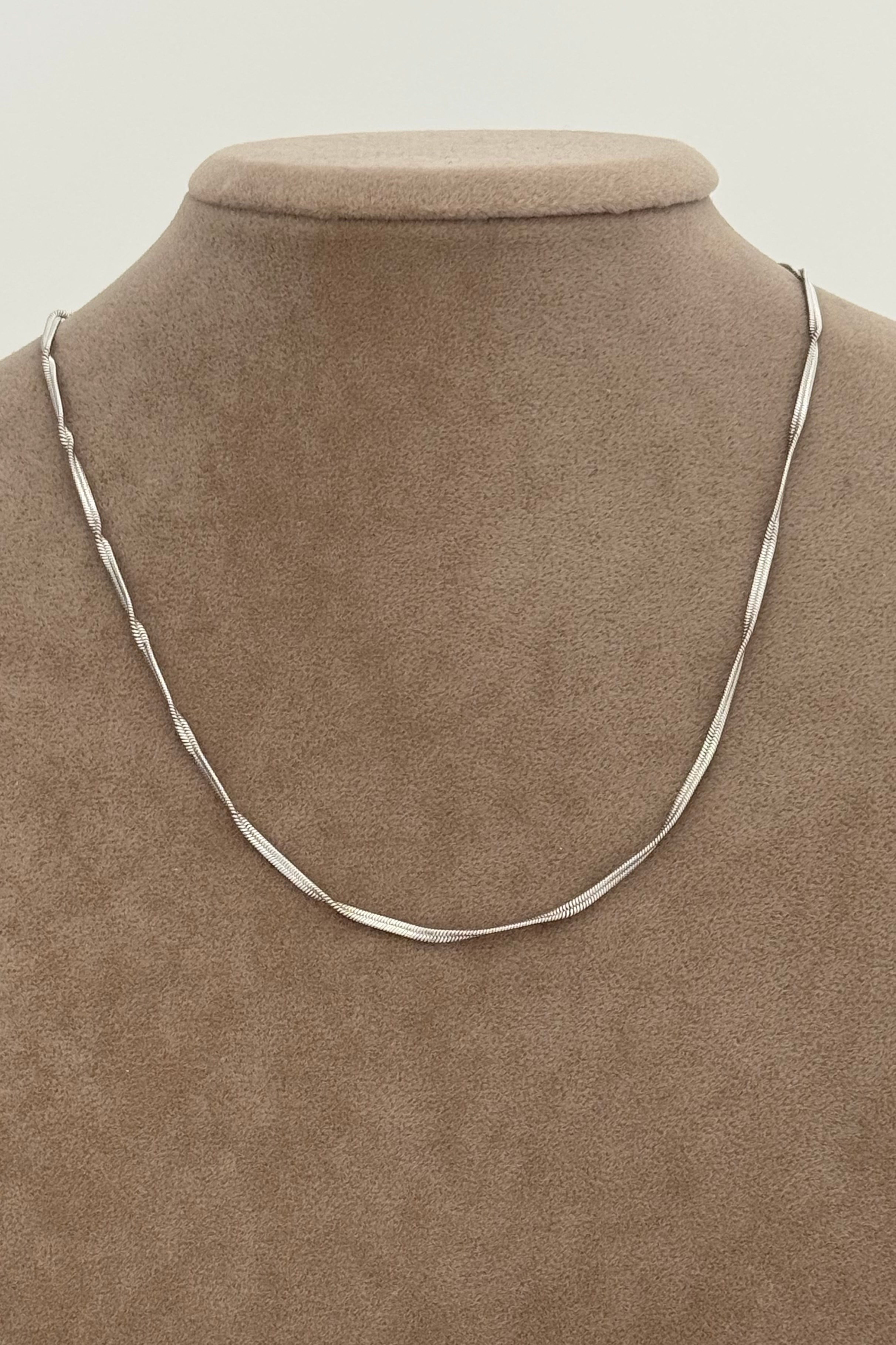Dolama Zincir Silver 45 Cm Vip Seri Kolye 