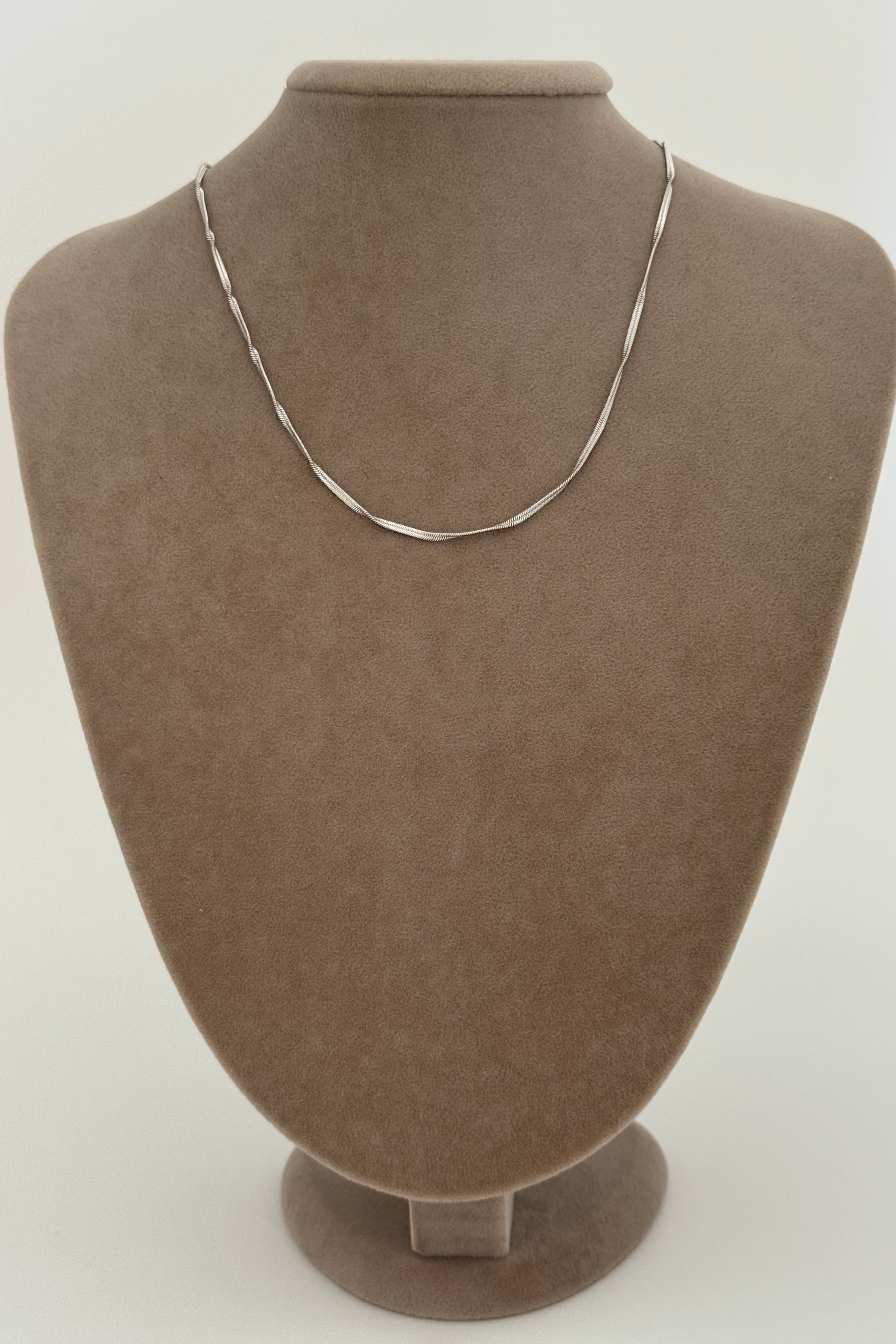 Dolama Zincir Silver 45 Cm Vip Seri Kolye 