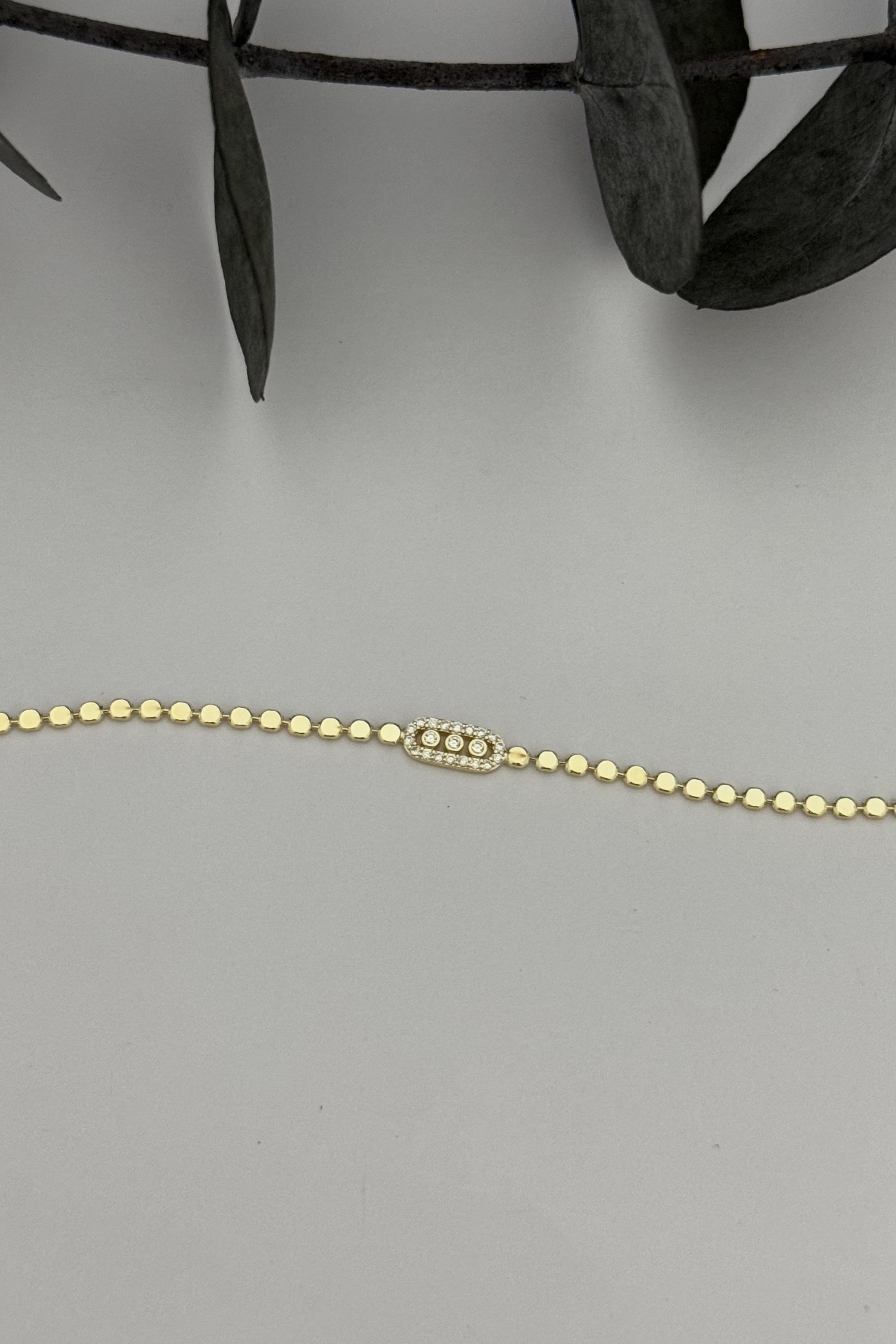 Glamour Mess Gold Bileklik