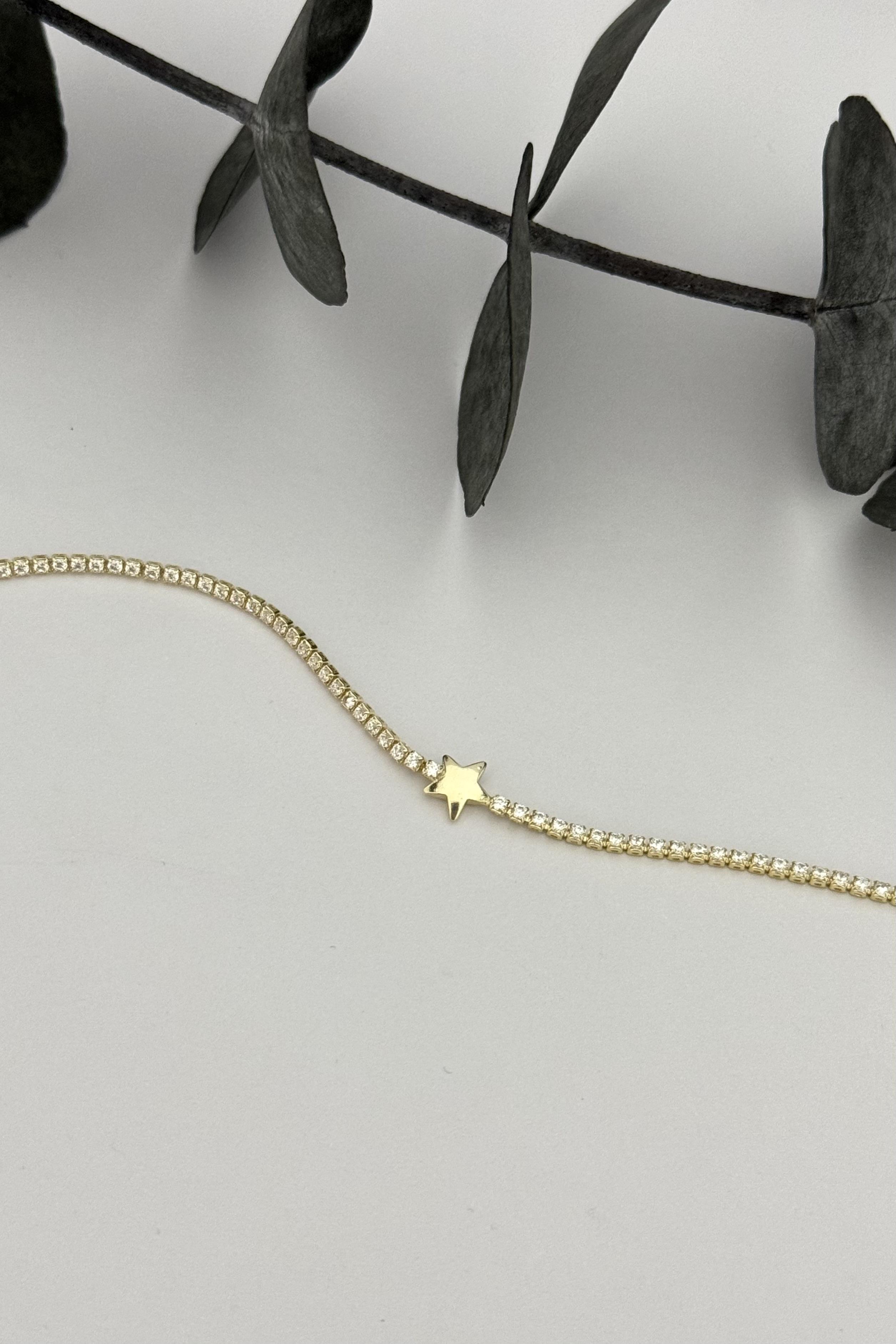 Glamour Star Gold Bileklik