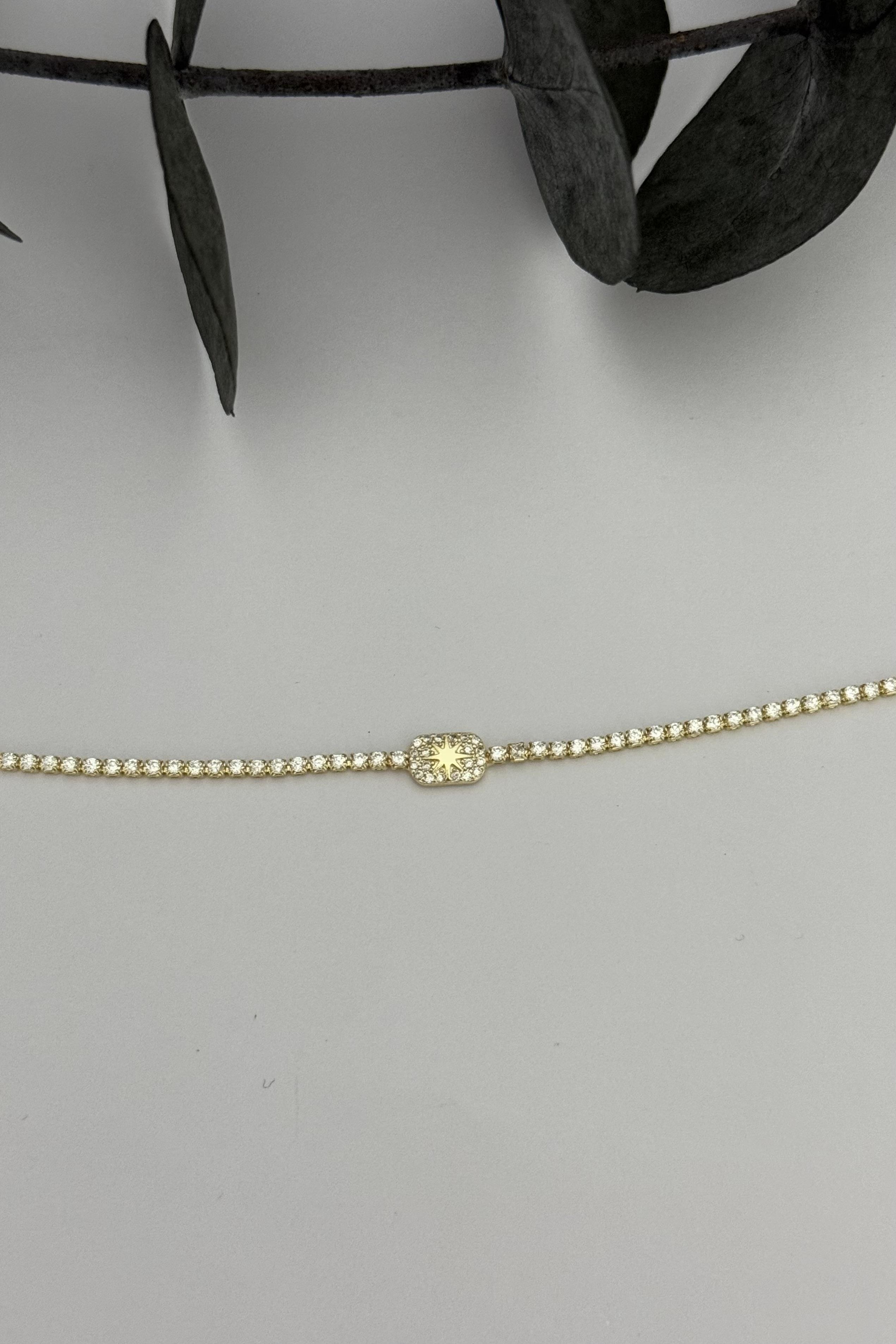 Glamour Star Gold Bileklik