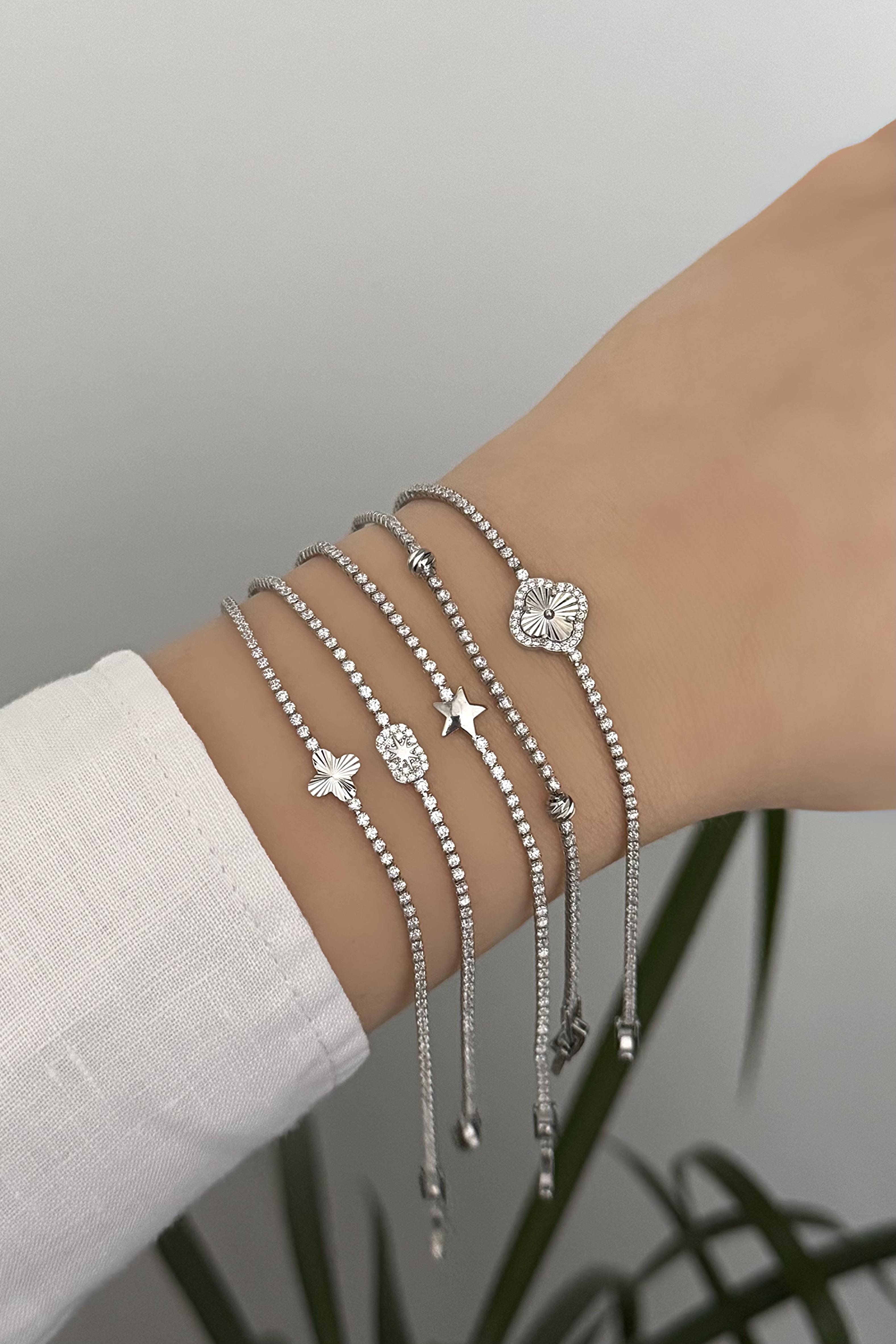 Glamour Star Silver Bileklik
