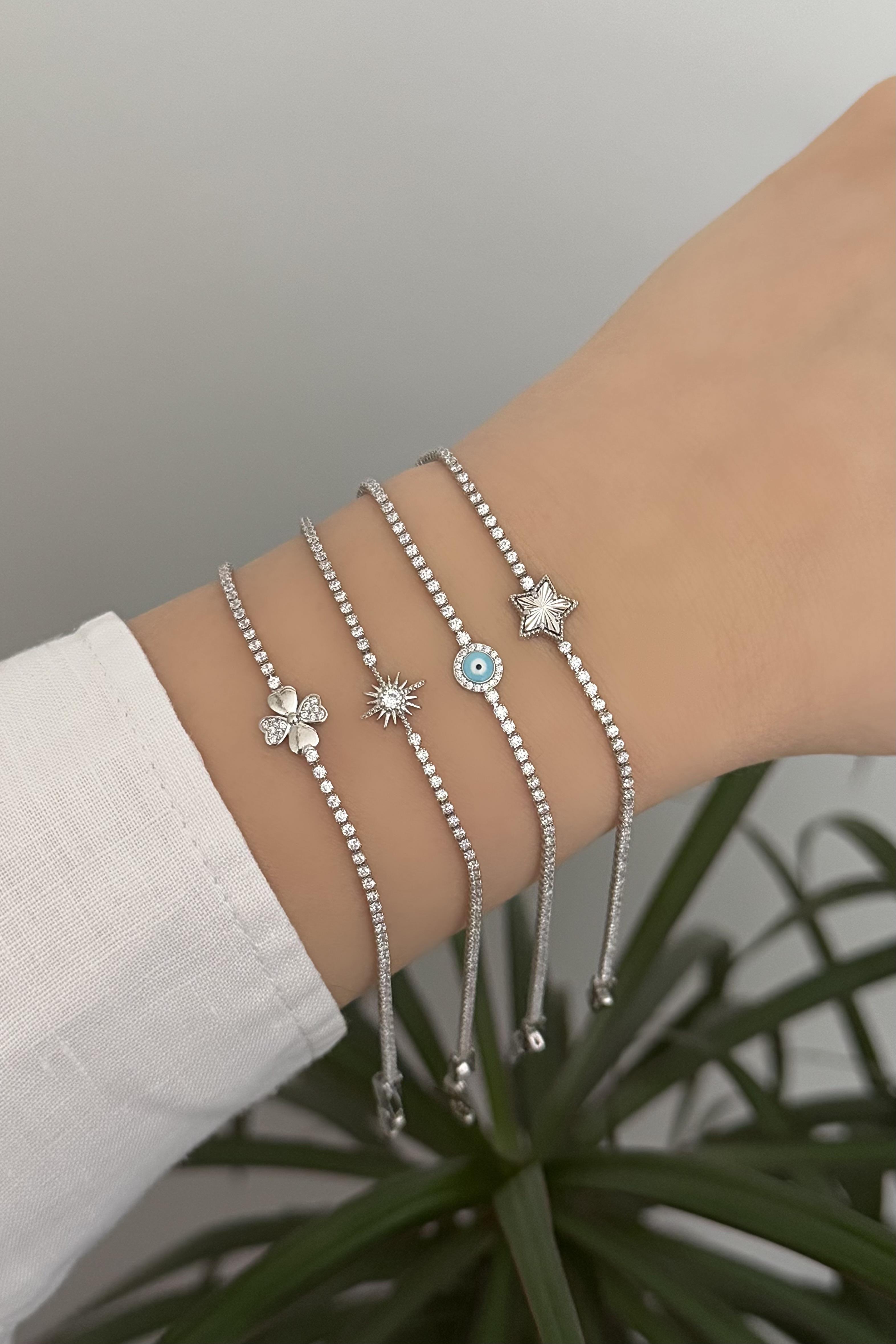 Glamour Star Silver Bileklik