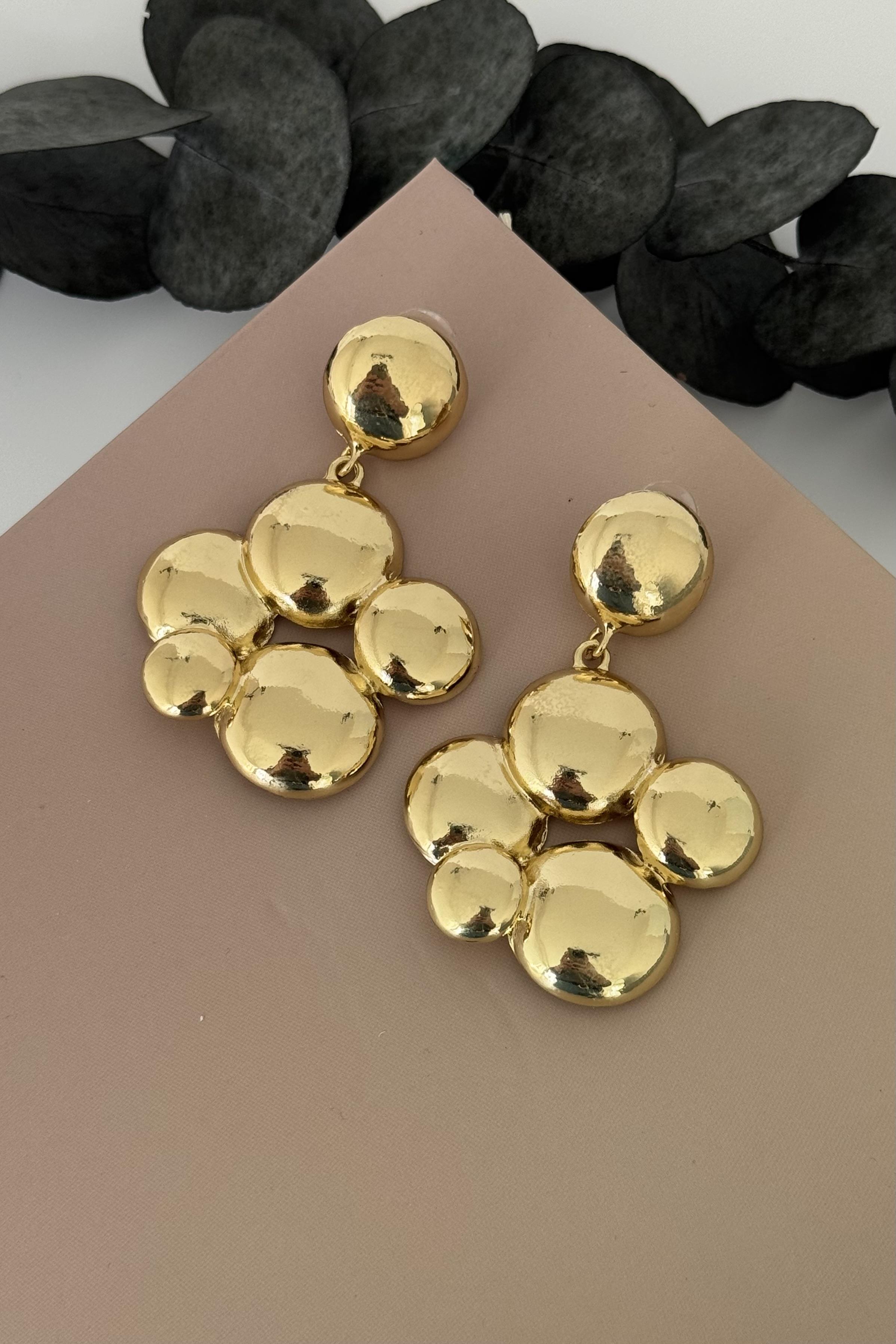 Heliosphere Gold Küpe
