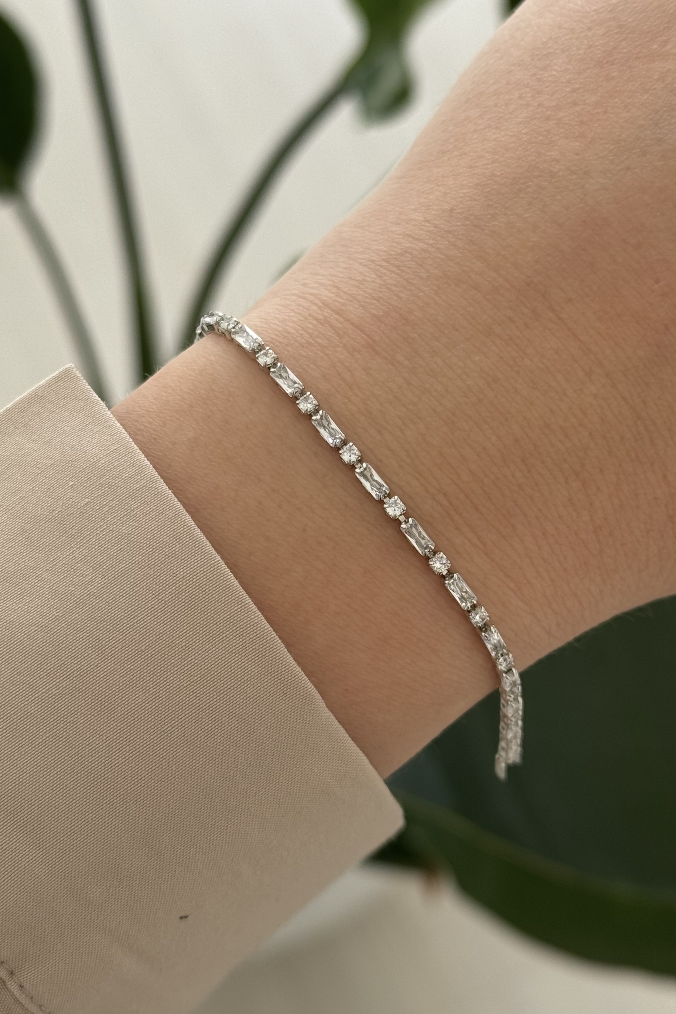 Jade Silver Bileklik