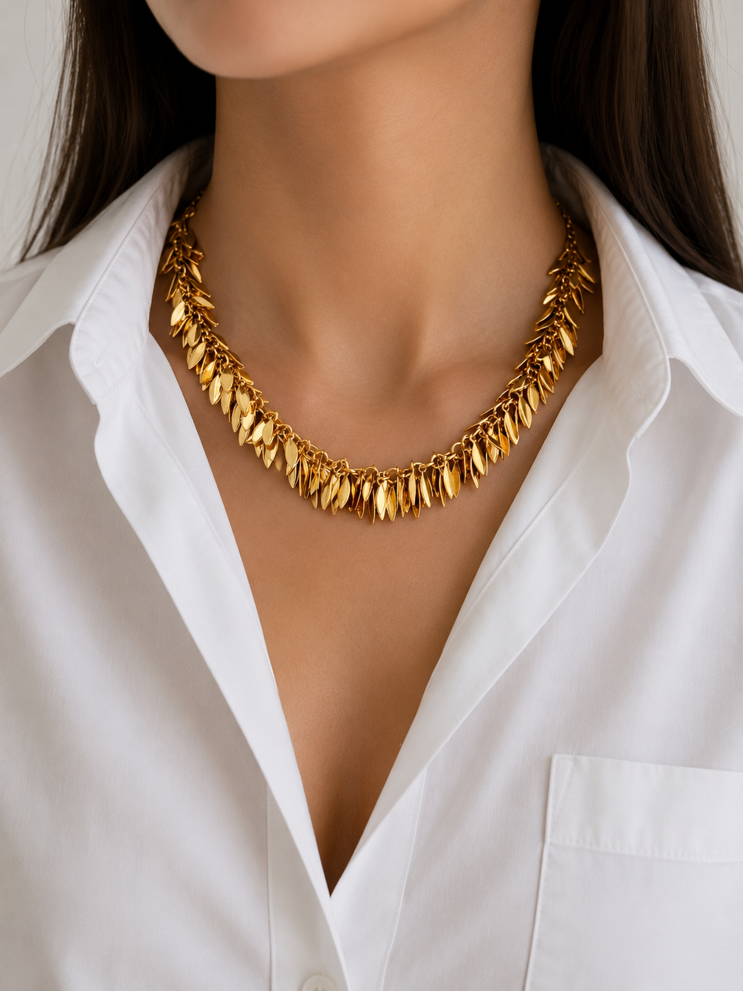 Laurel Gold Kolye