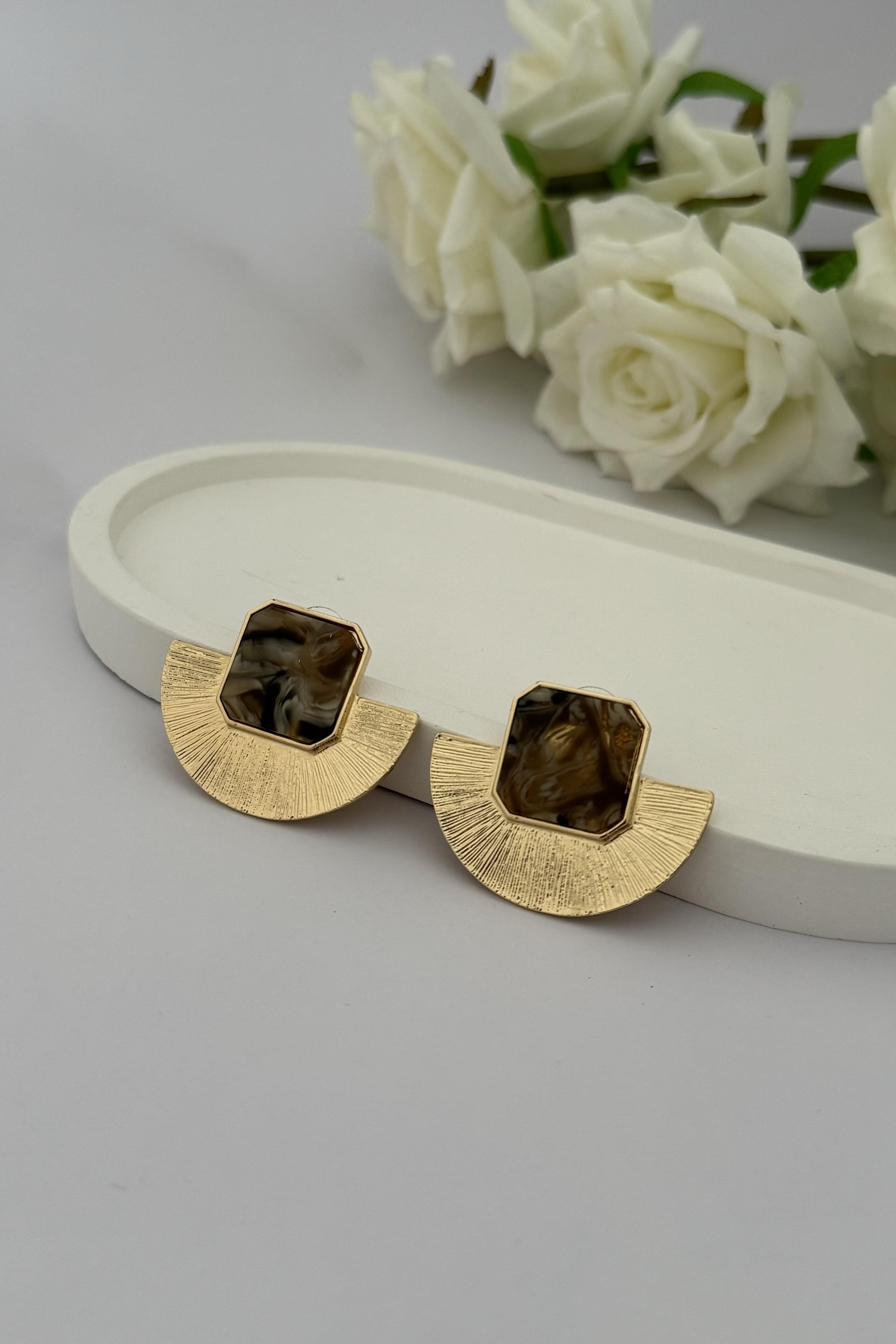 Leo Gold Küpe