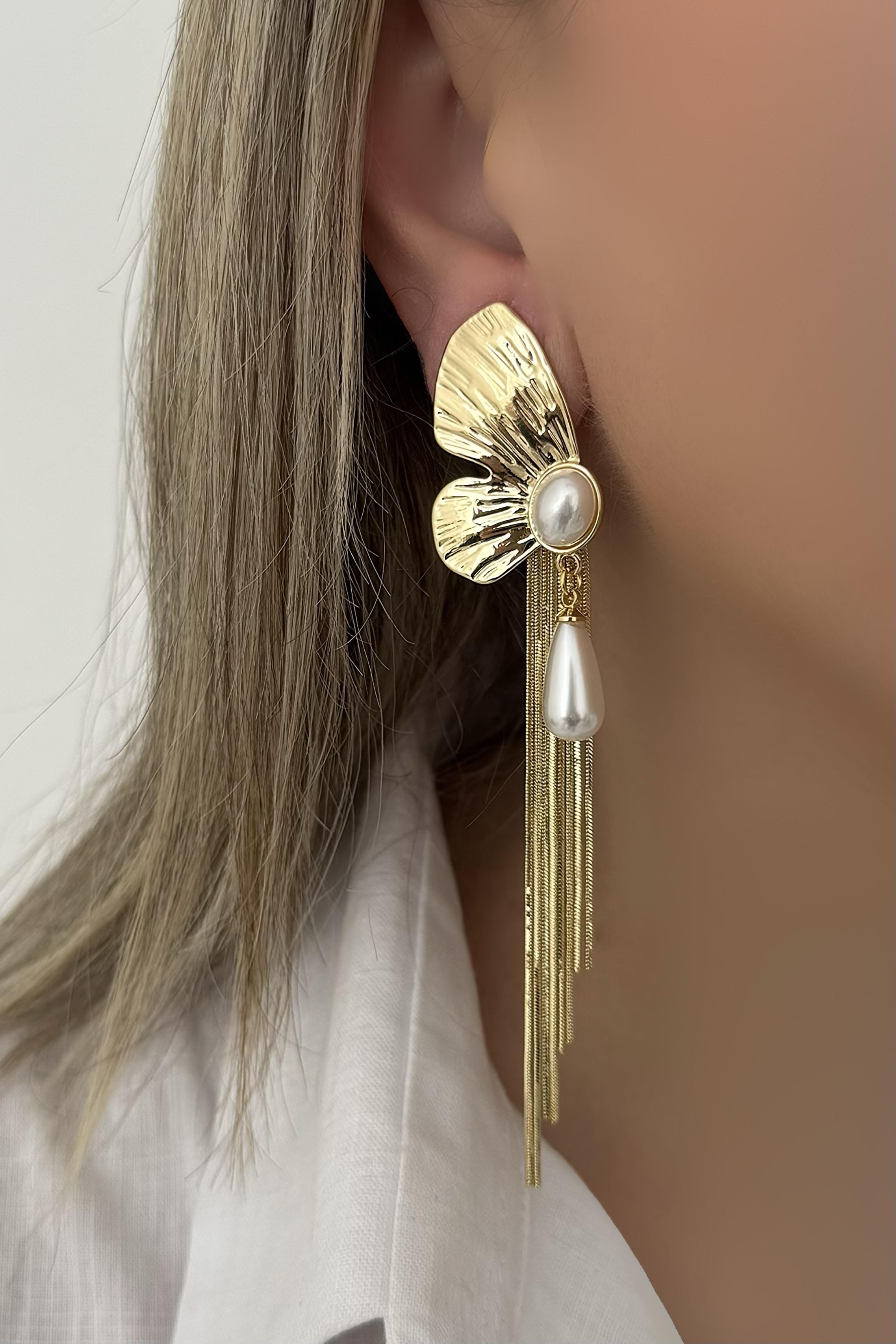 Lunthira Gold Küpe