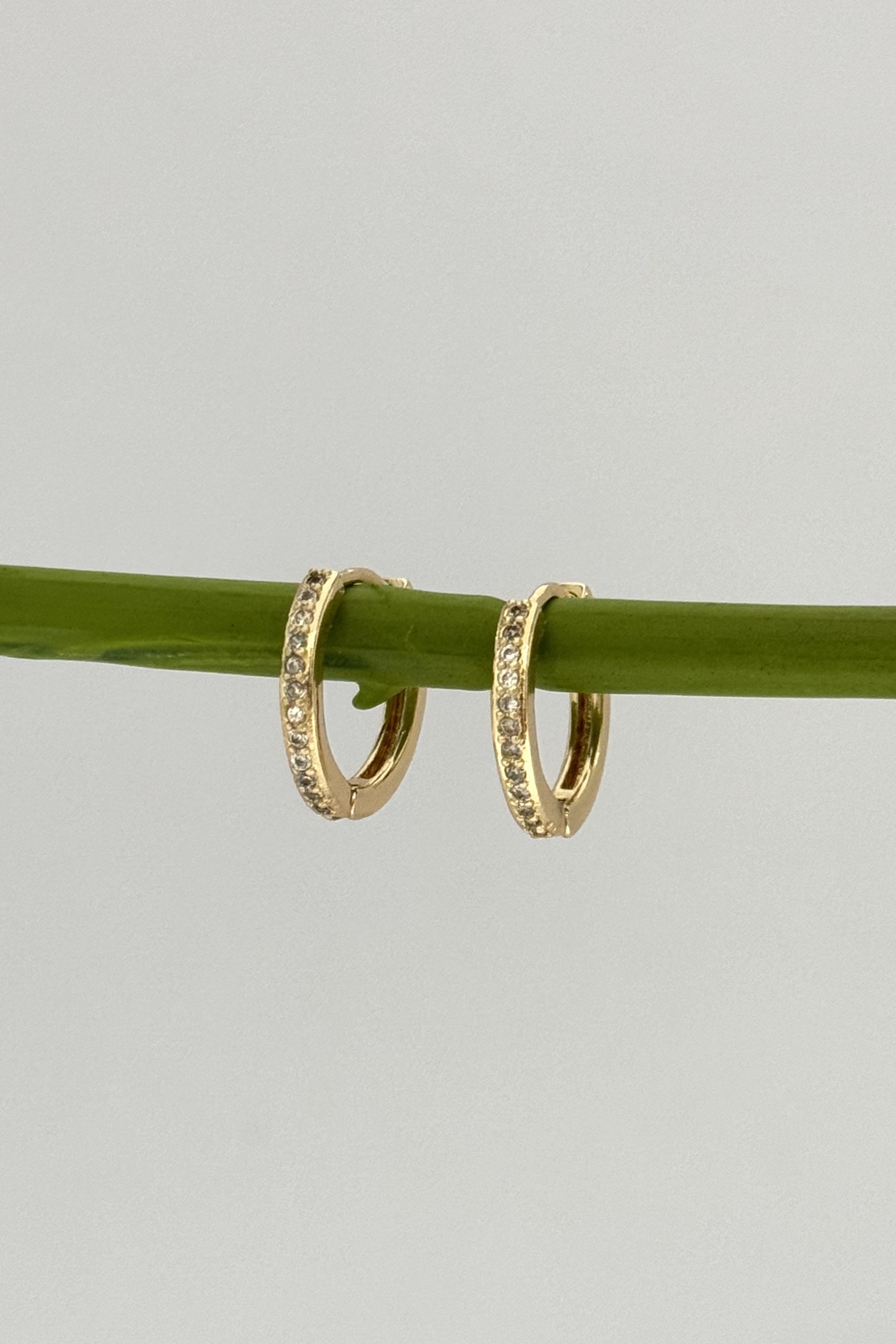 Mini Gold Küpe