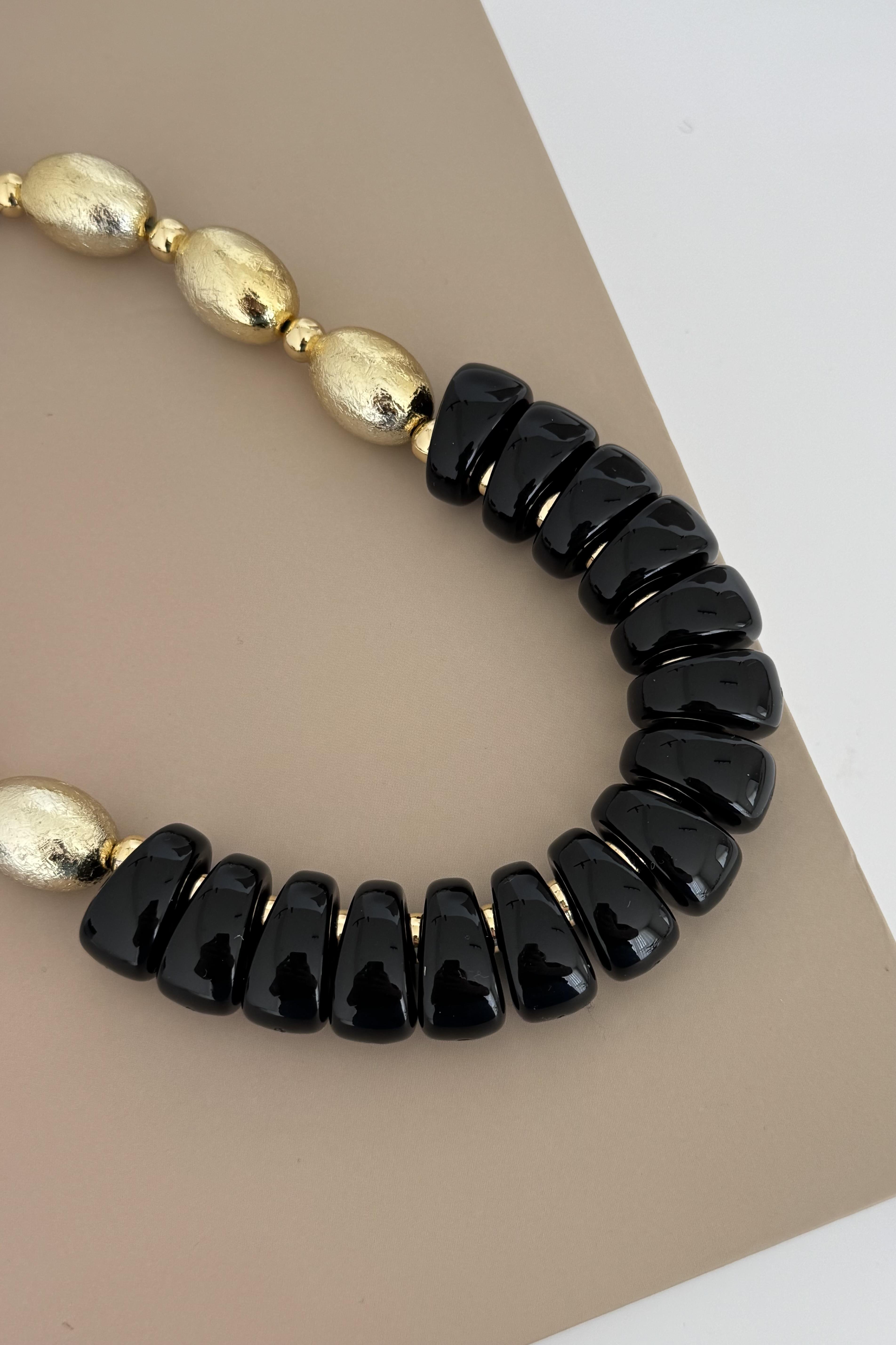 Myran Black Kolye