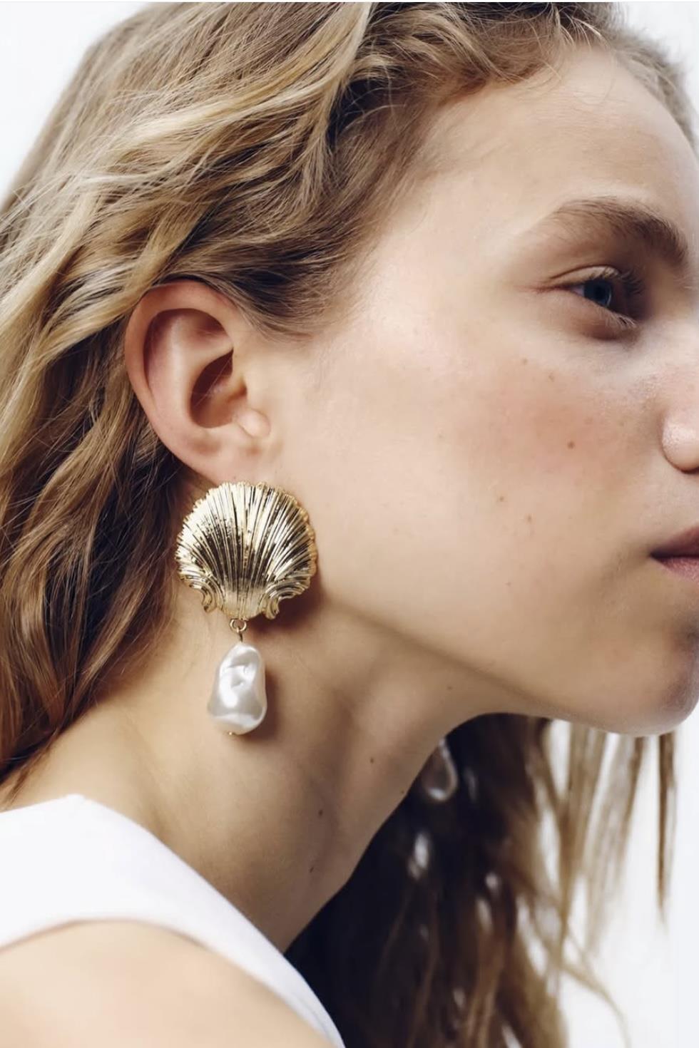Oyster Pearl Küpe