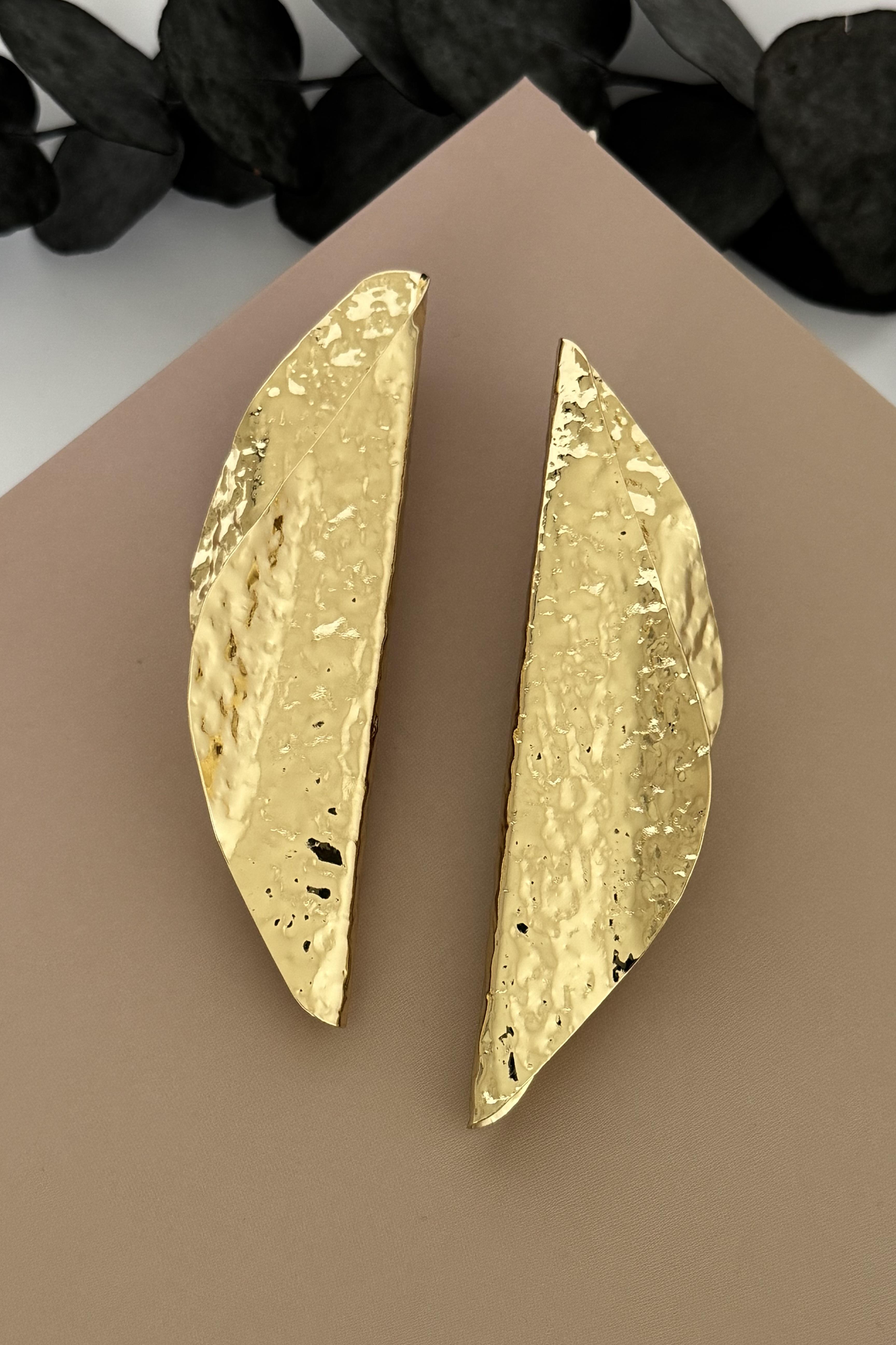 Shard Gold Küpe