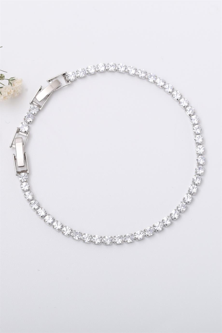 Silver Su Yolu Bileklik | 3 mm