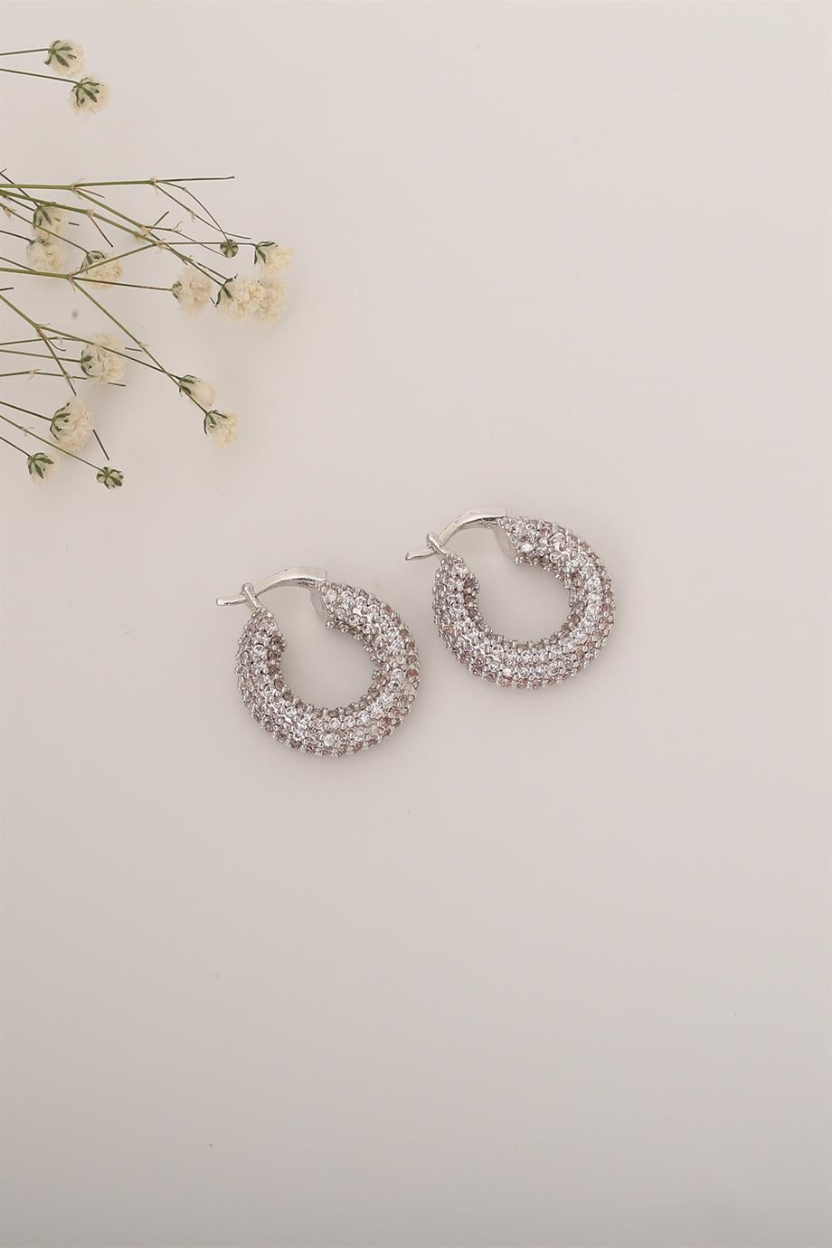 Stella Silver Küpe