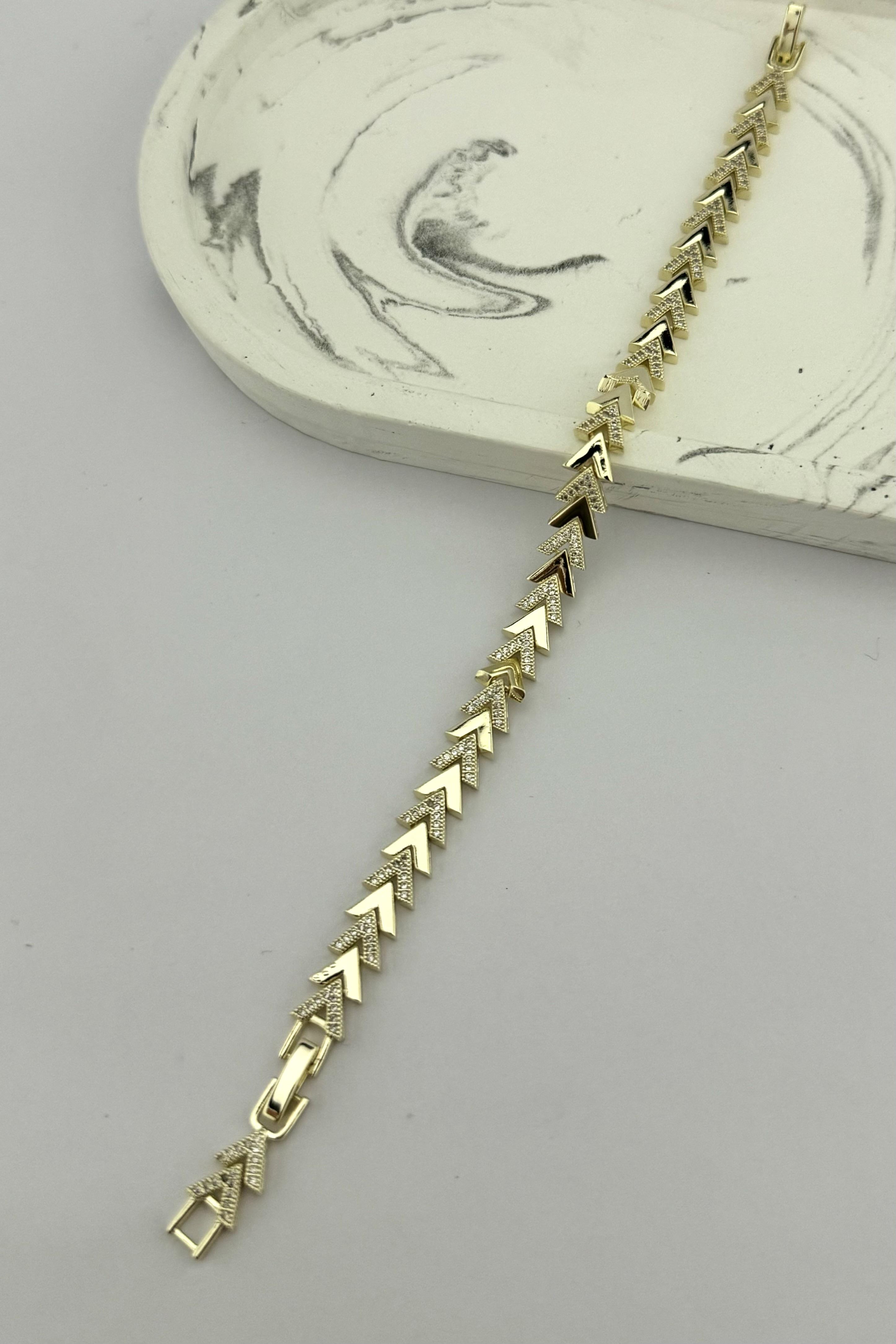 Target Gold Bileklik