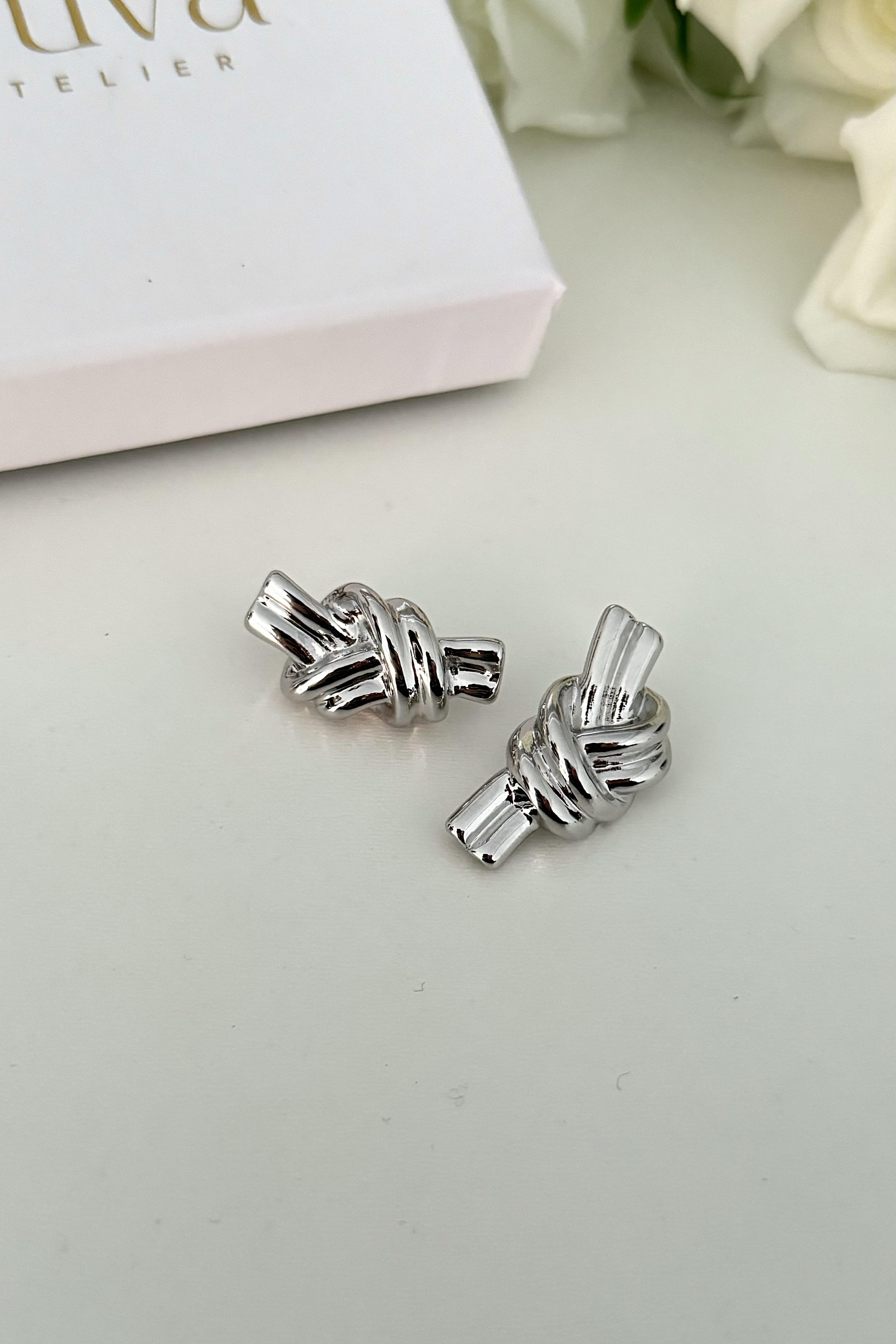 TF Loop Silver Küpe