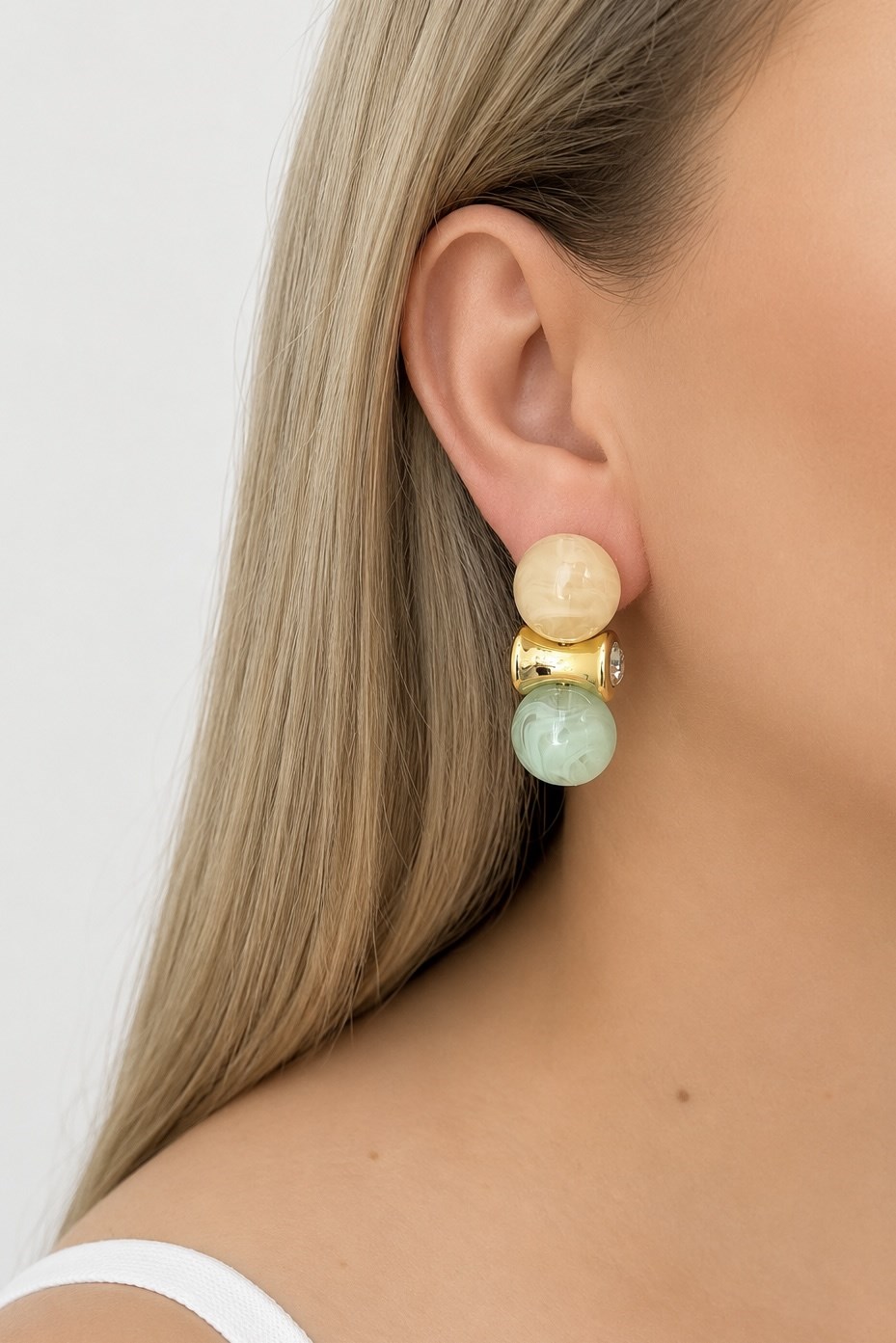 Thalina Mint Küpe