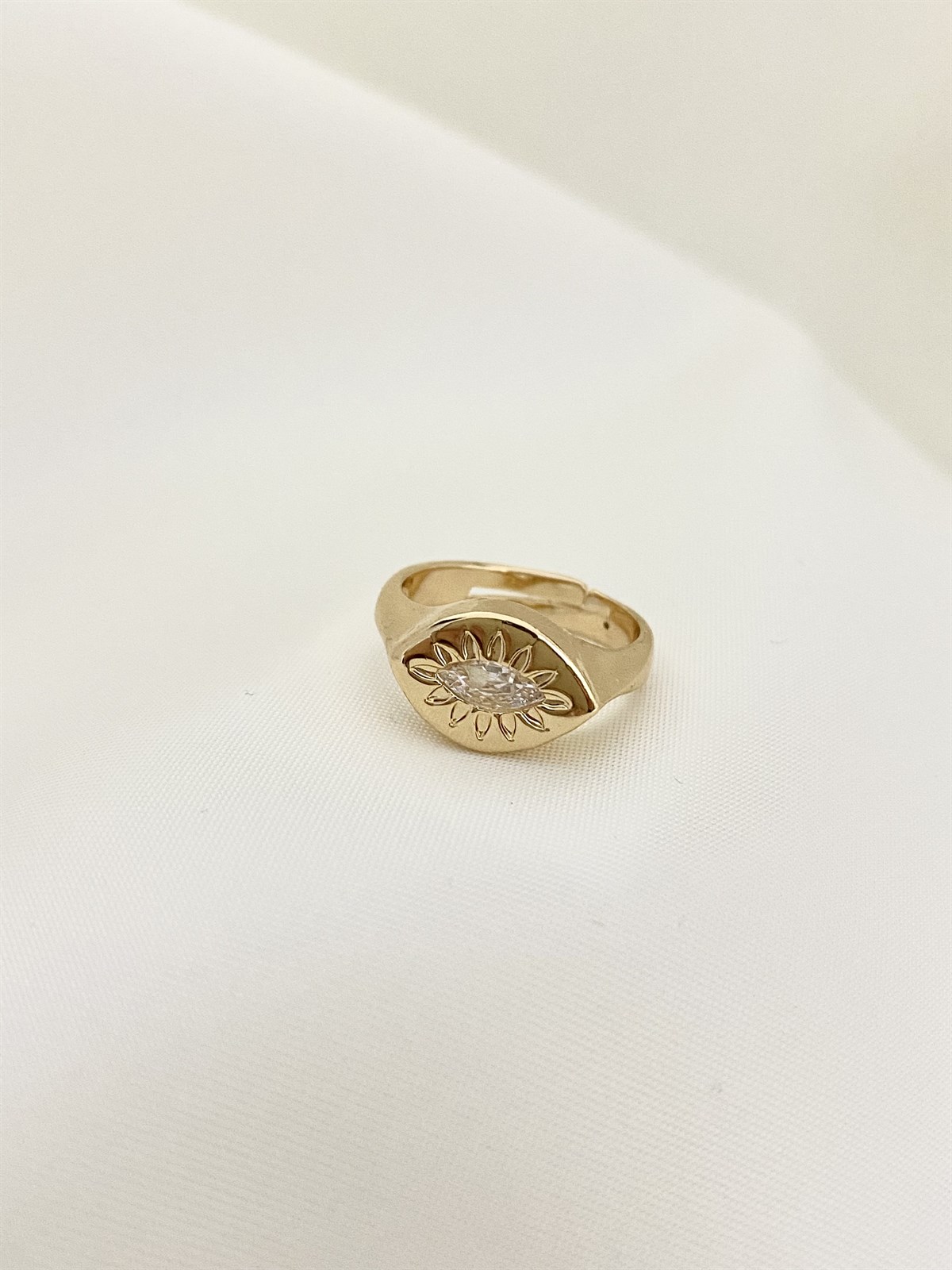 The White Eye Yüzük Gold