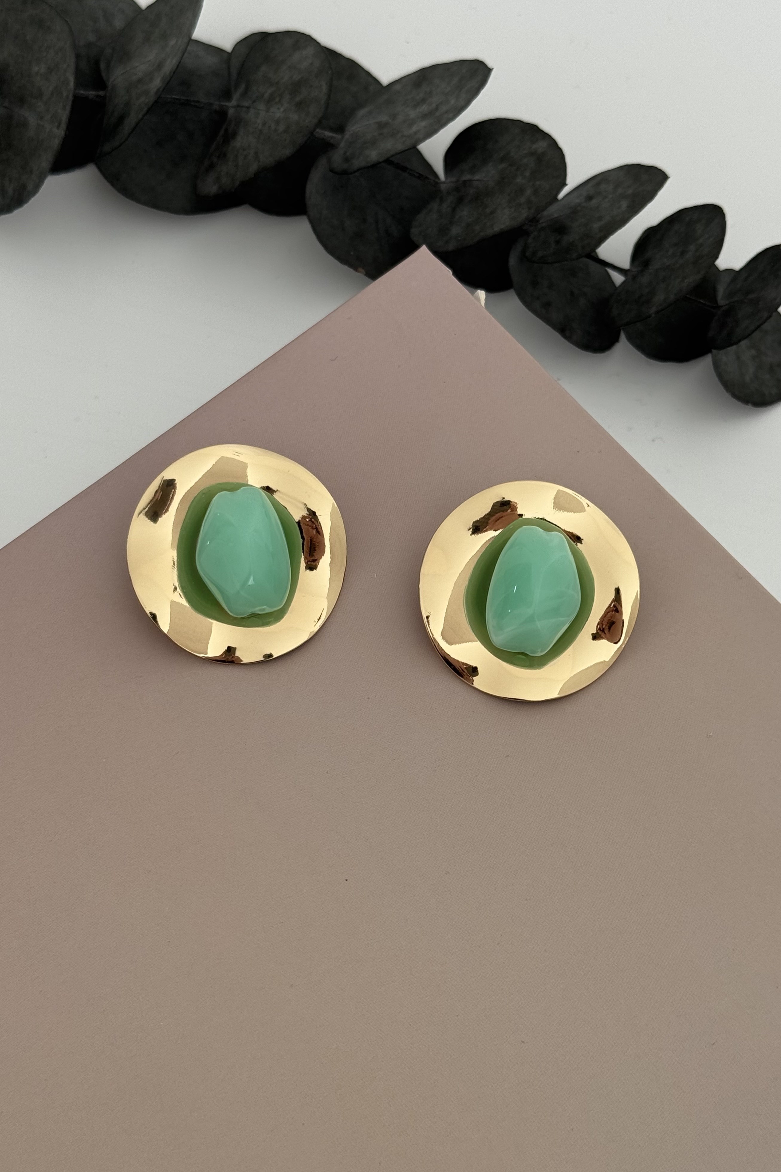 Zovira Mint Küpe