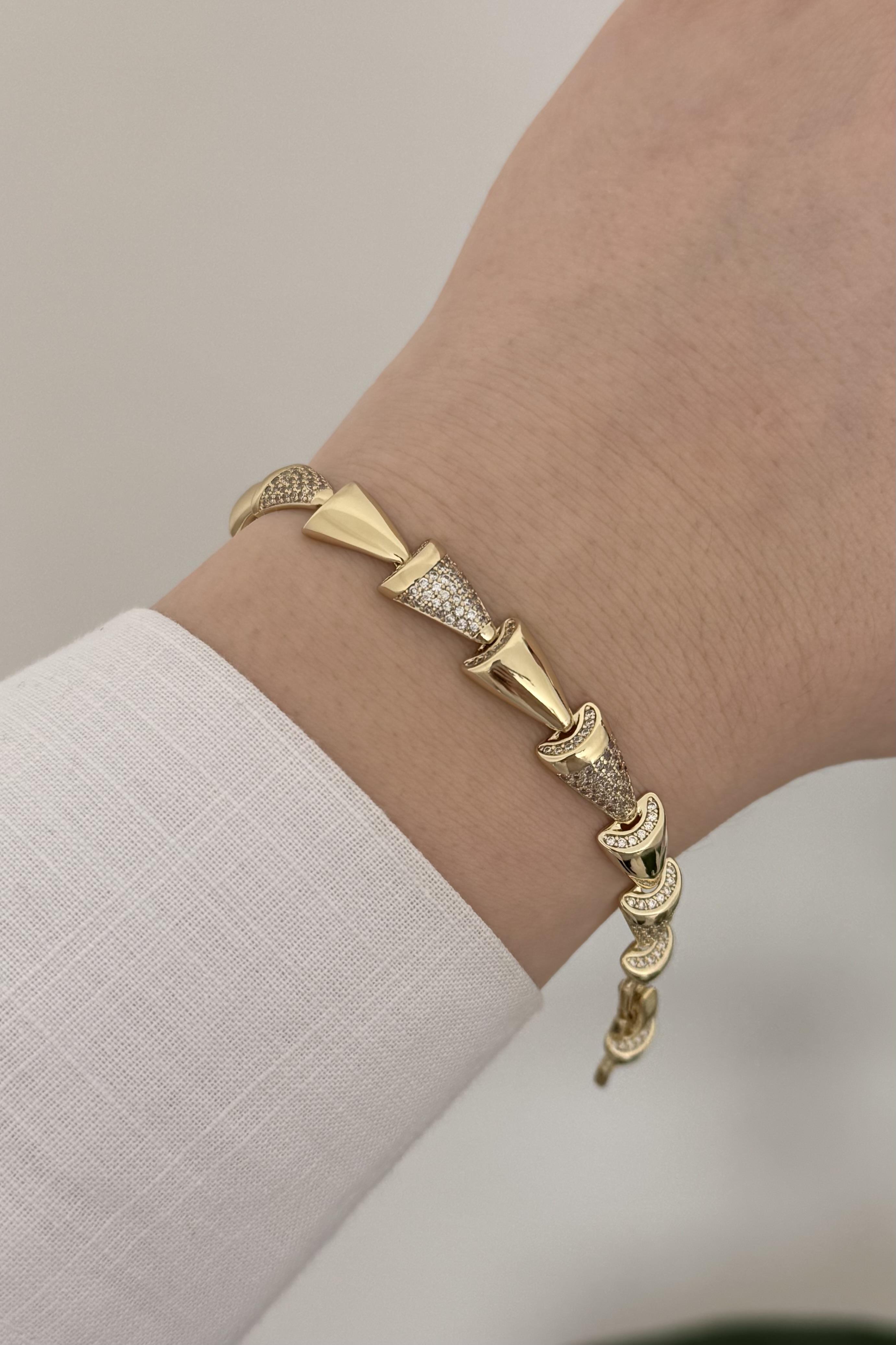 Zytheron Vip Seri Gold Bileklik