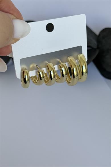 Altılı Halka Küpe