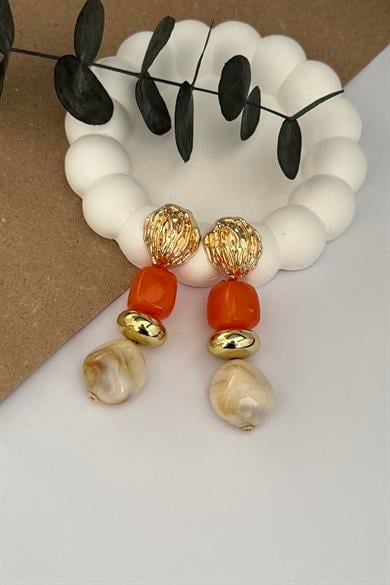 Anora Orange Küpe