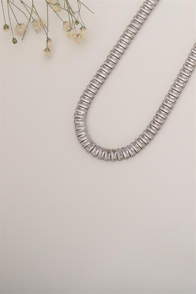 Baget Su Yolu Kolye Silver | 5 mm