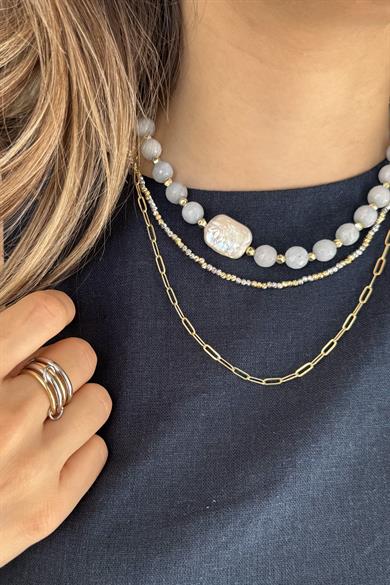 Blue Mist Necklace