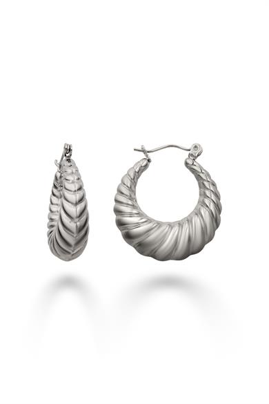 Burgu Silver Çelik Küpe