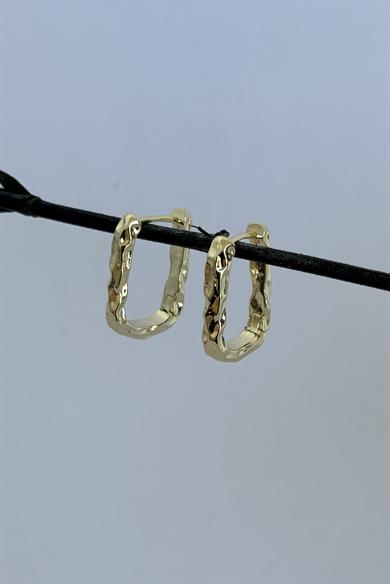 Dikdörtgen Motifli Küpe