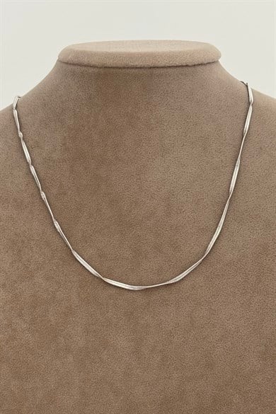 Dolama Zincir Silver 45 Cm Vip Seri Kolye 