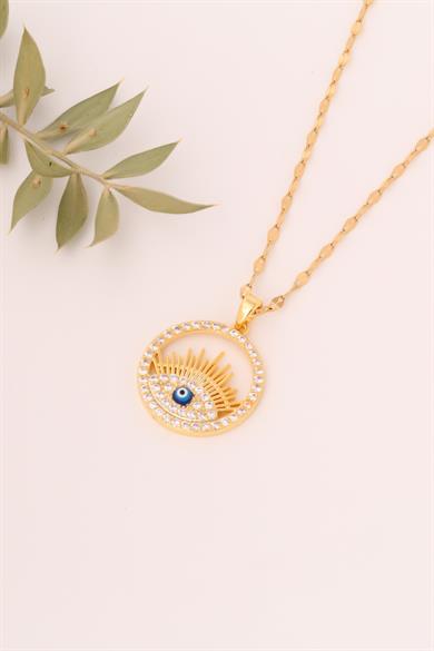 Eye Zircon Kolye